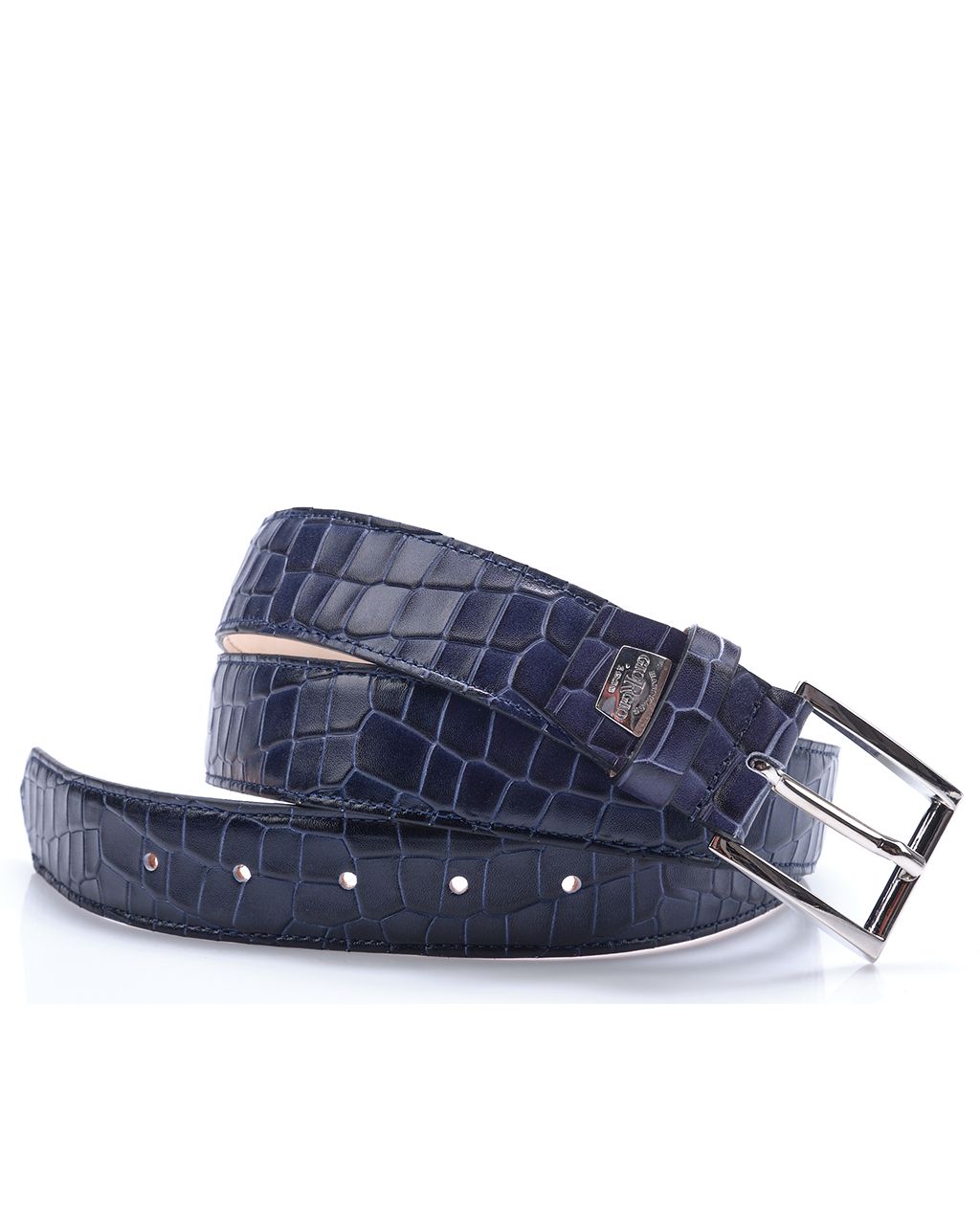 Giorgio Geklede riem Donker blauw 080290-001-115