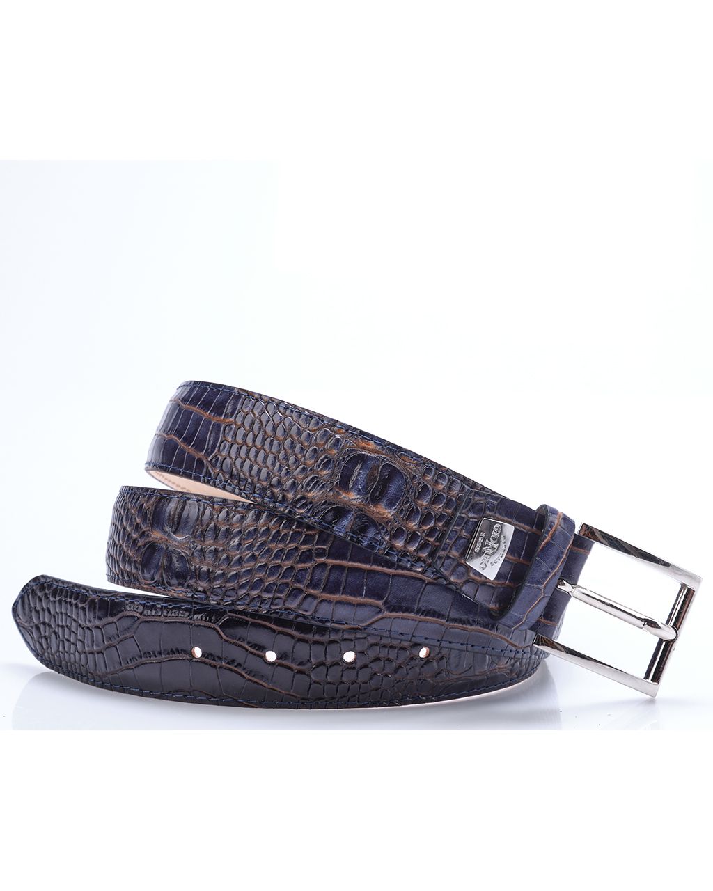 Giorgio Geklede riem Blauw 080295-001-115