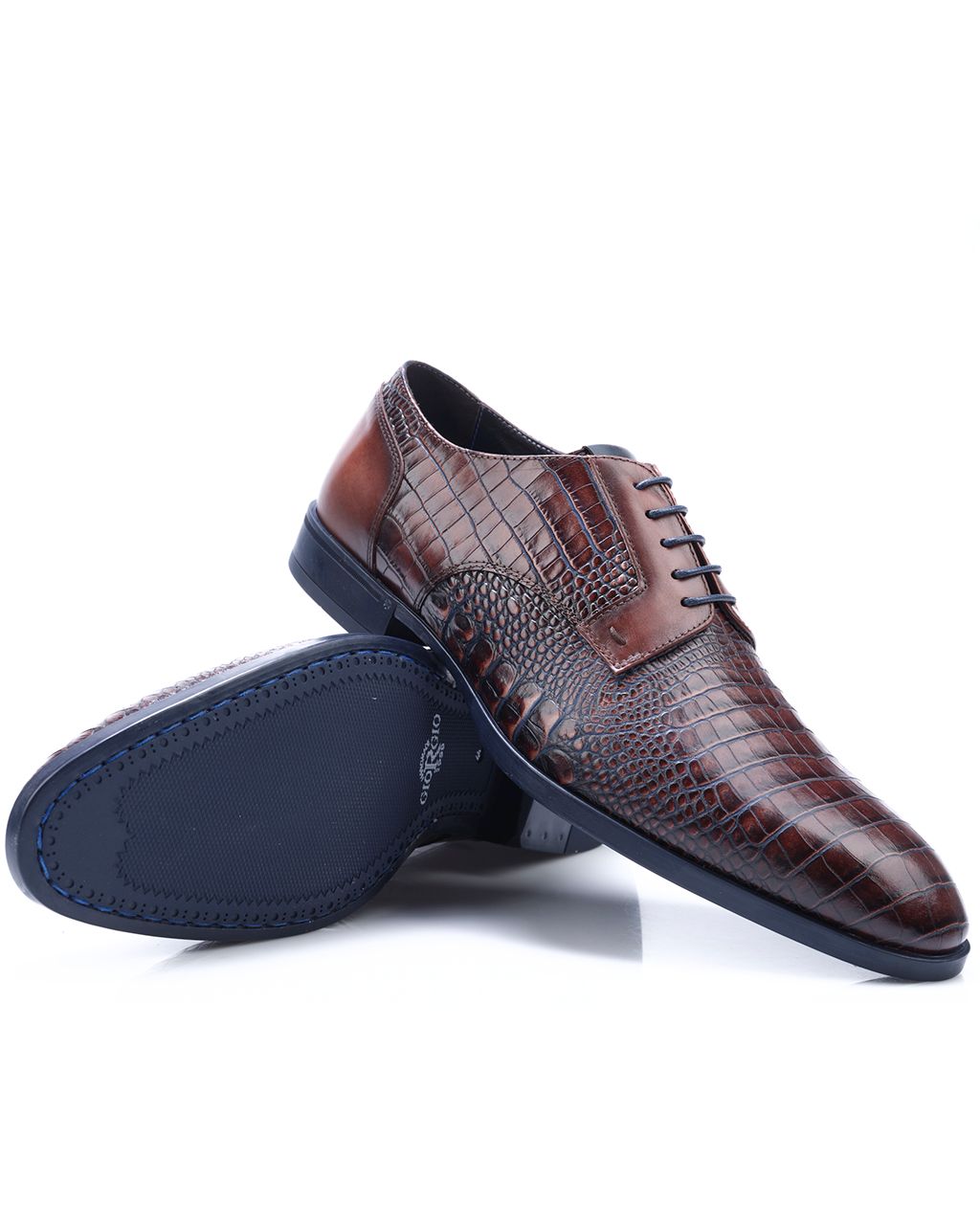 Giorgio Geklede schoenen Cognac 080304-001-41