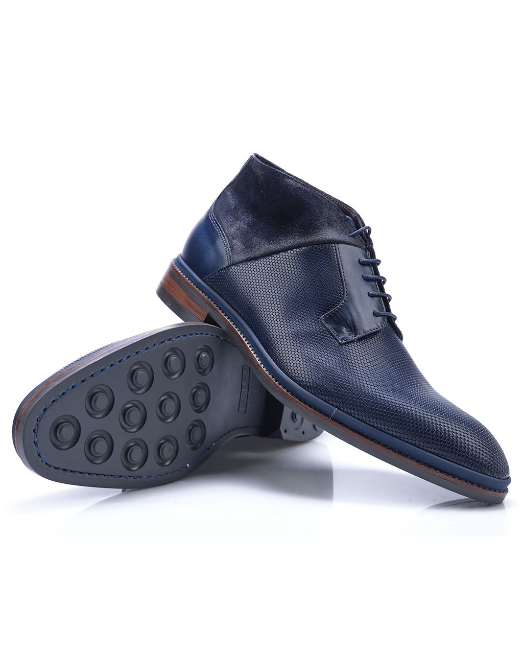 Giorgio Geklede schoenen Blauw 080305-001-41