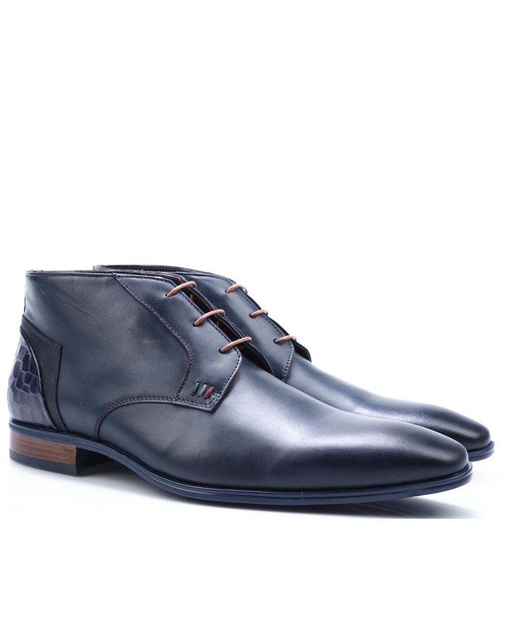 Giorgio Geklede schoenen Donker blauw 080307-001-41