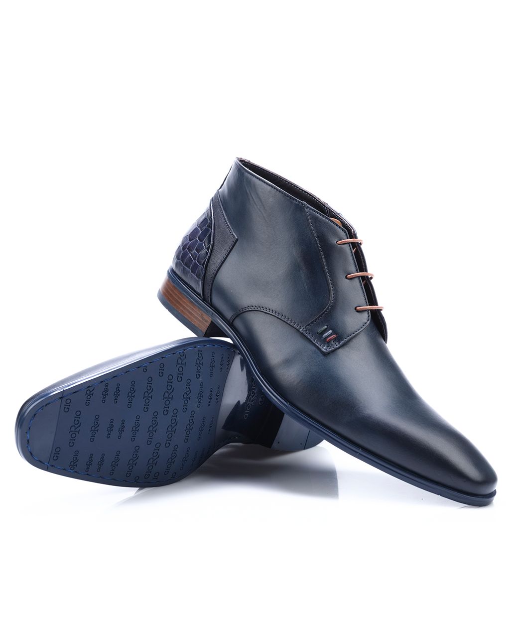 Giorgio Geklede schoenen Donker blauw 080307-001-41