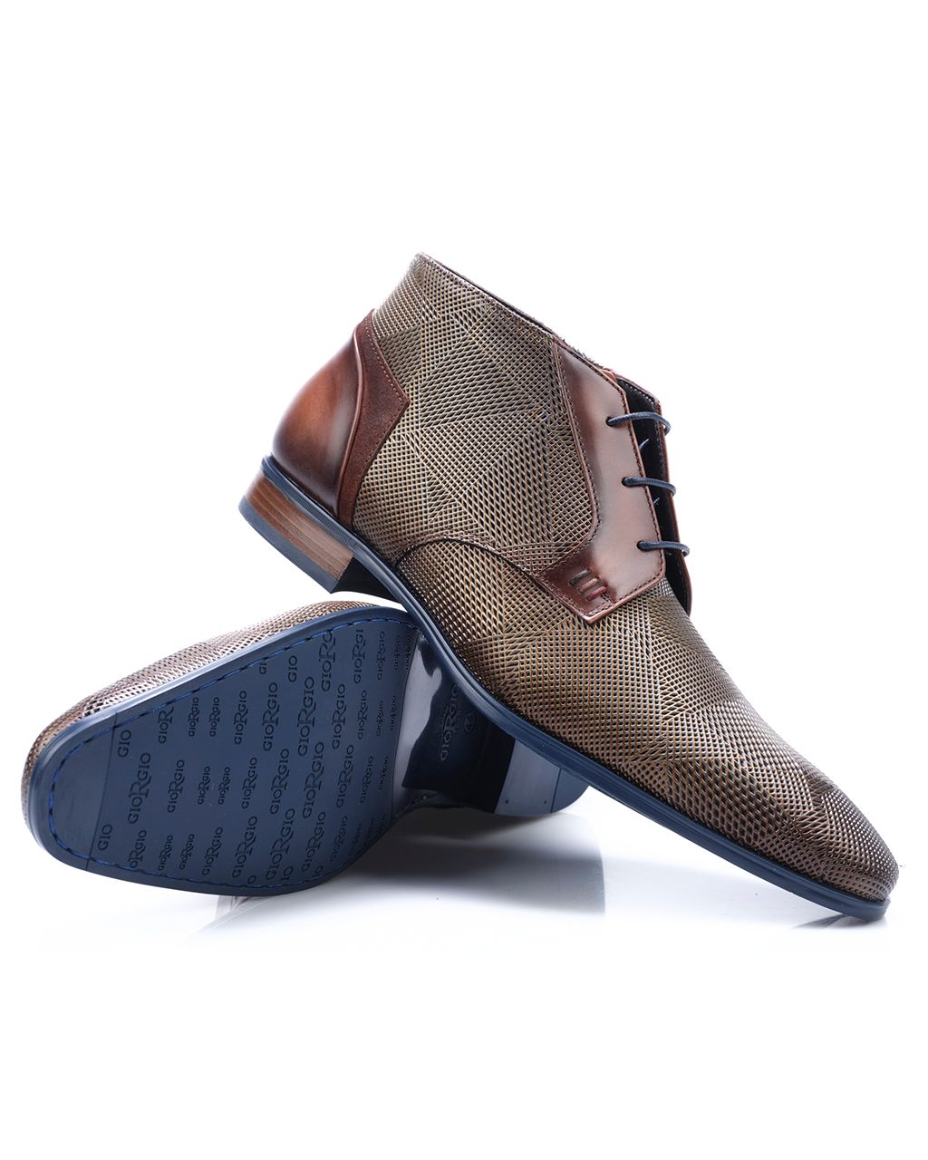 Giorgio Geklede schoenen Cognac 080309-001-41