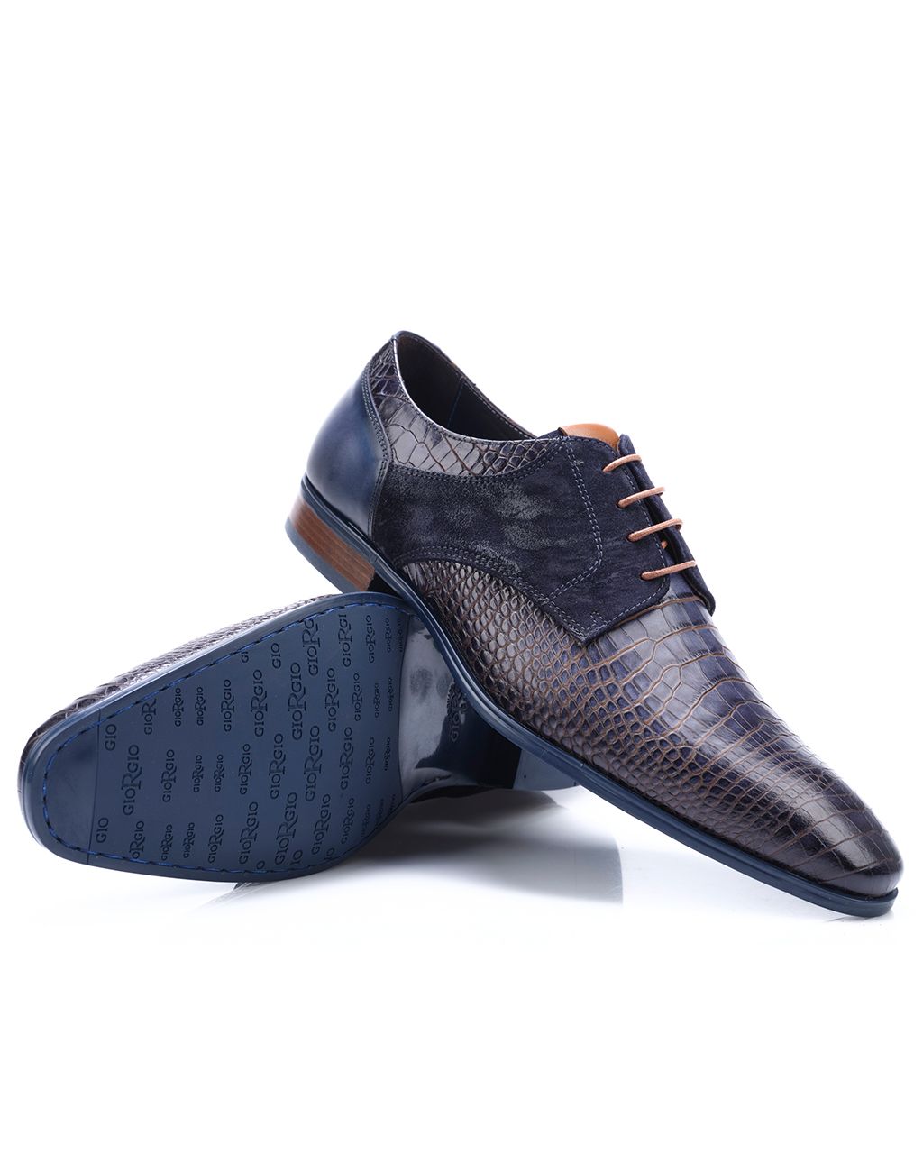 Giorgio Geklede schoenen Blauw 080311-001-41