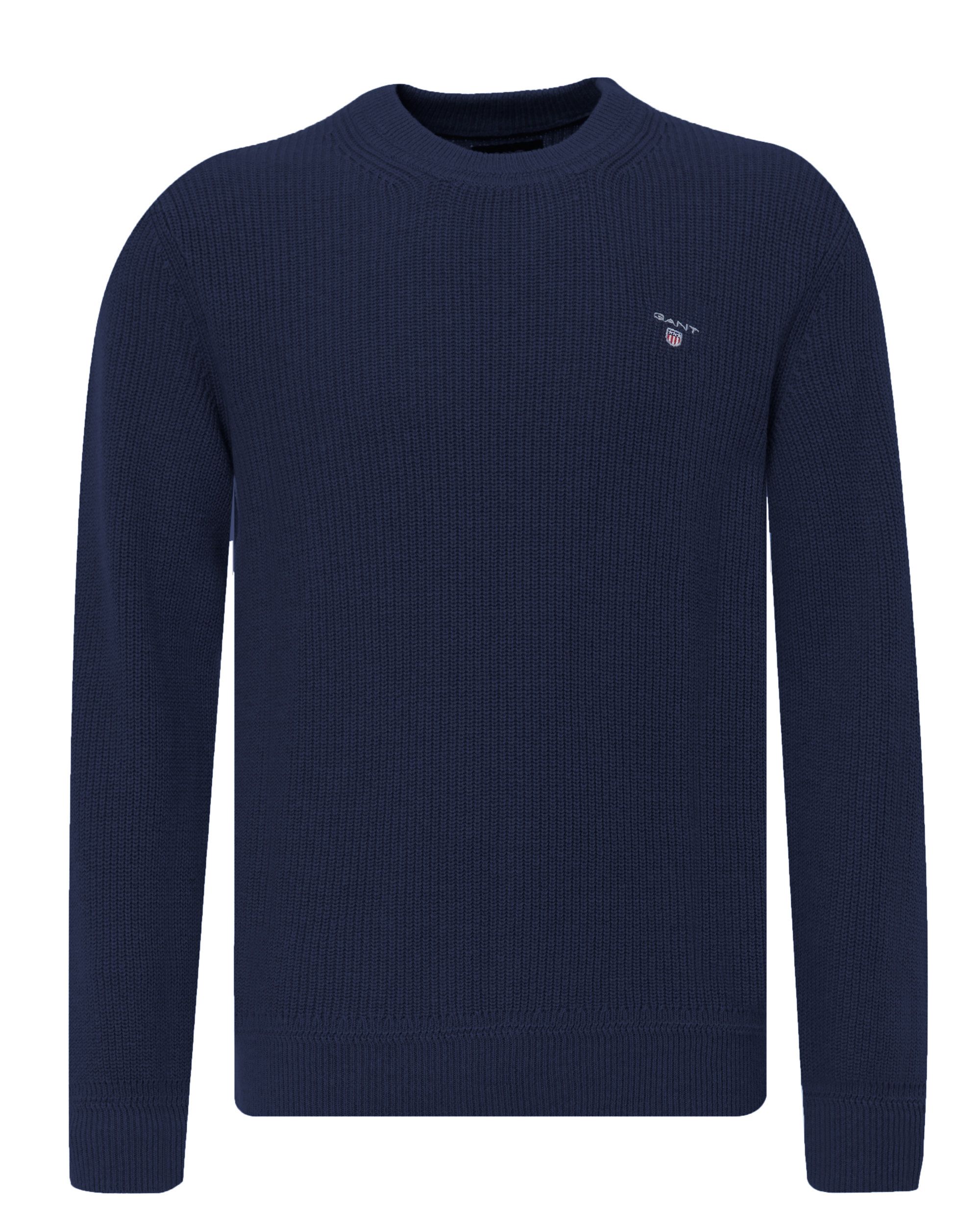 GANT Trui ronde hals  Donker blauw 080340-001-L