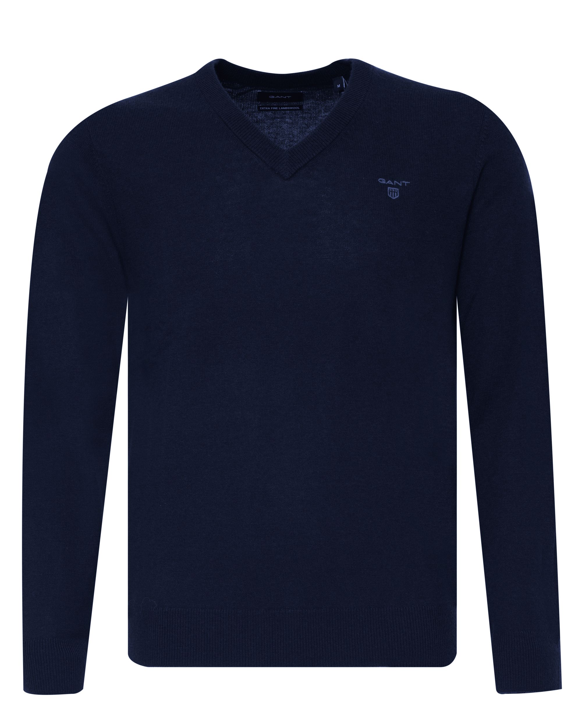 GANT Trui v-hals Donker blauw 080343-002-L