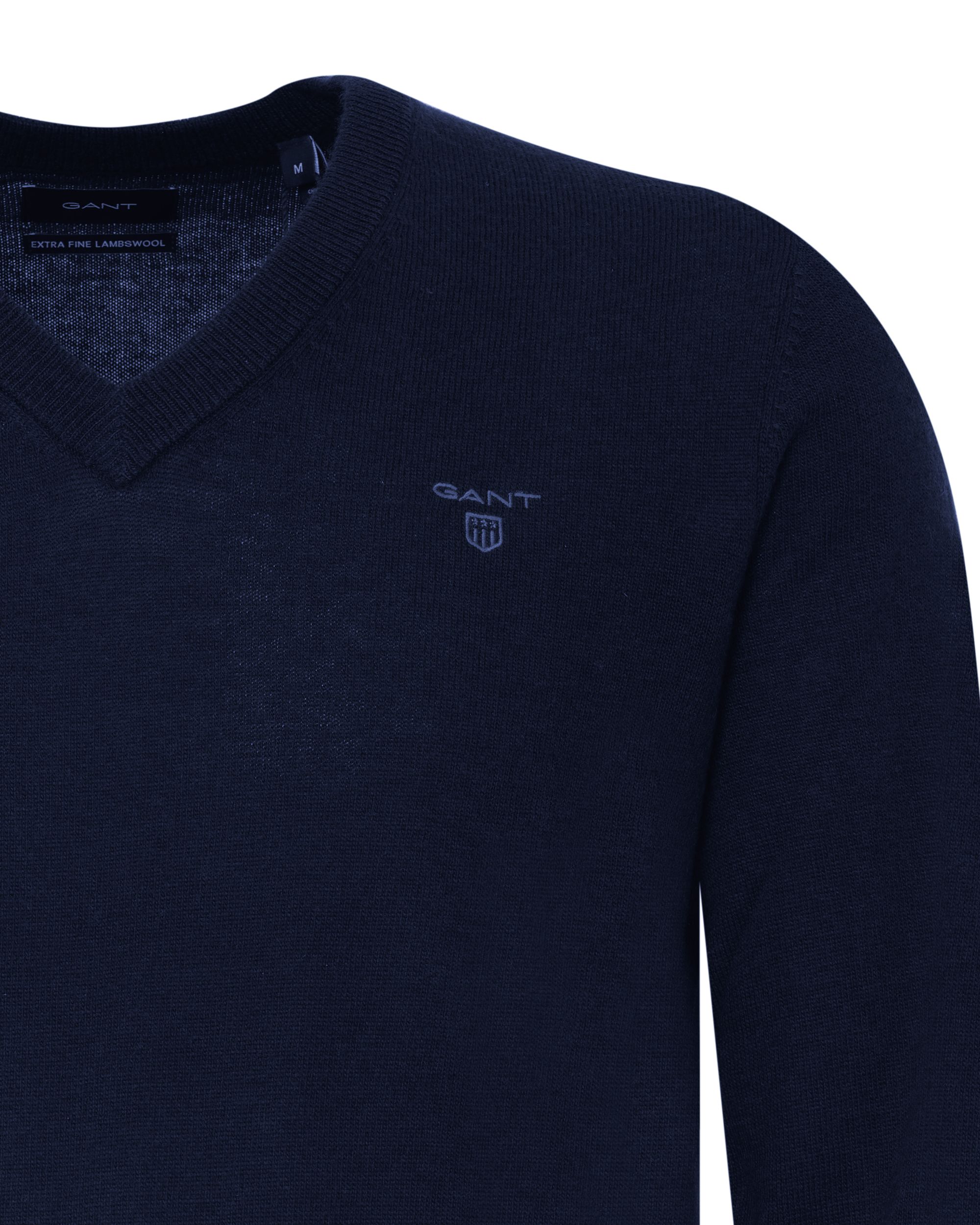 GANT Trui v-hals Donker blauw 080343-002-L