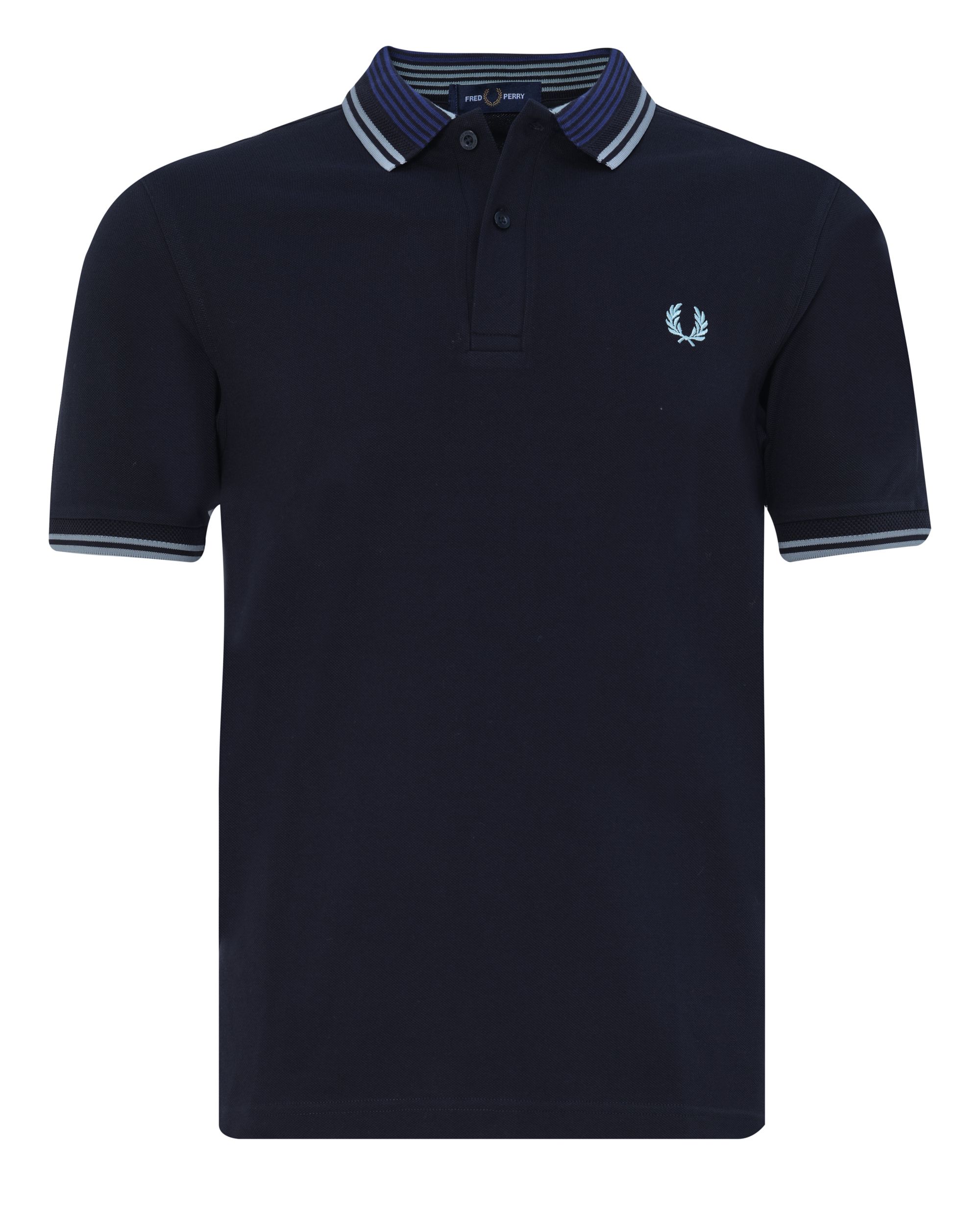 Fred Perry Polo KM Zwart 080352-001-L