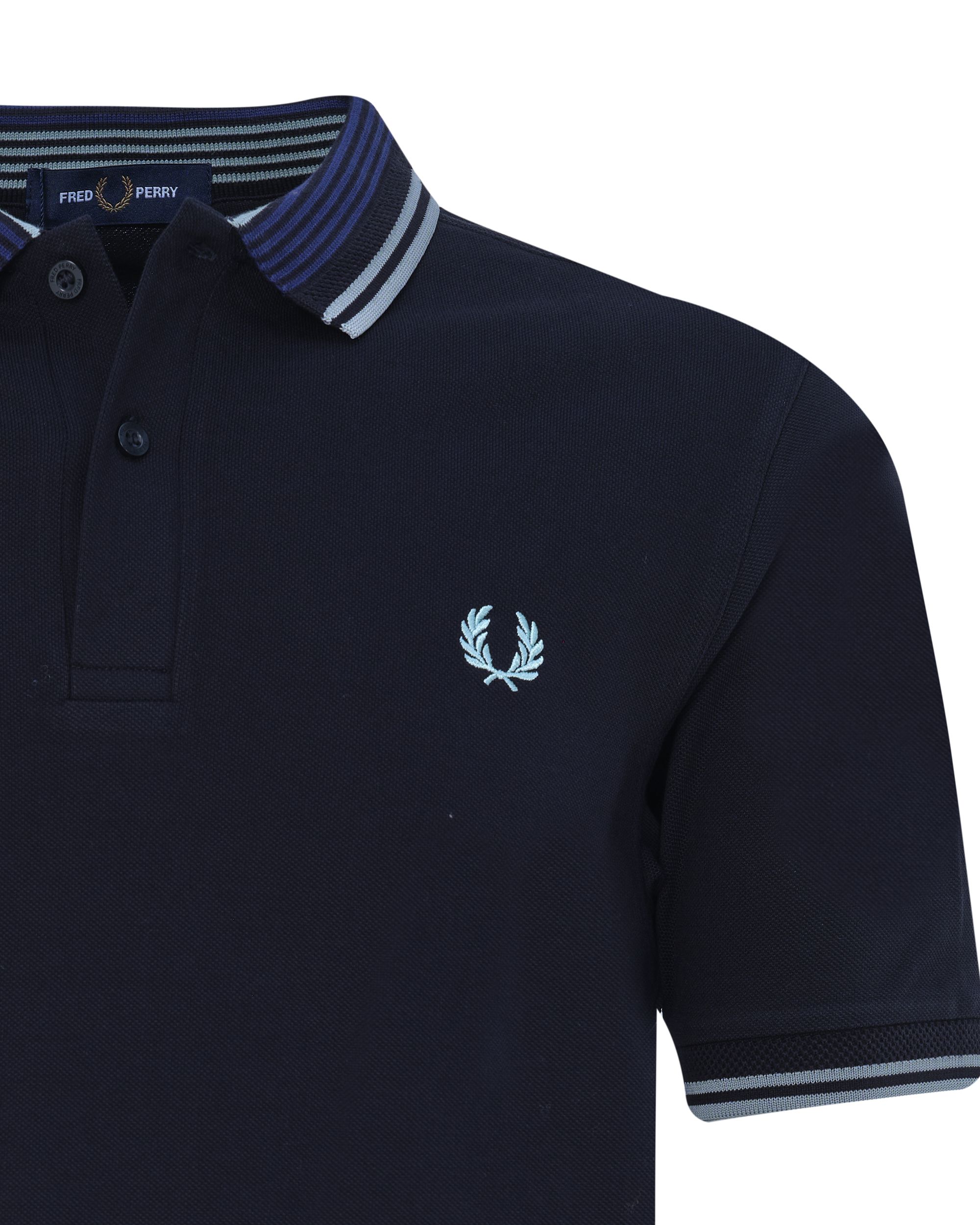 Fred Perry Polo KM Zwart 080352-001-L
