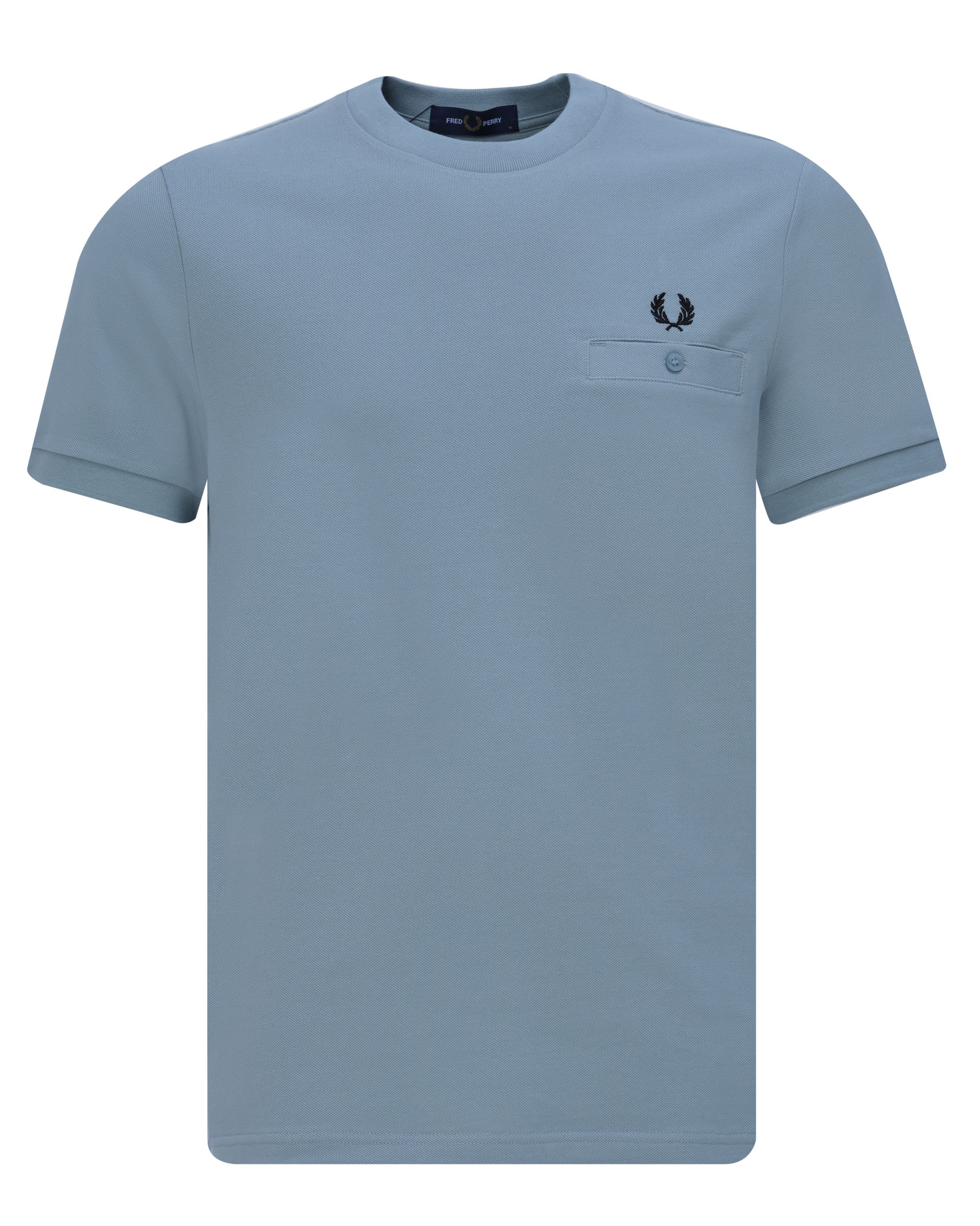 Fred Perry T-shirt KM Blauw 080357-001-L