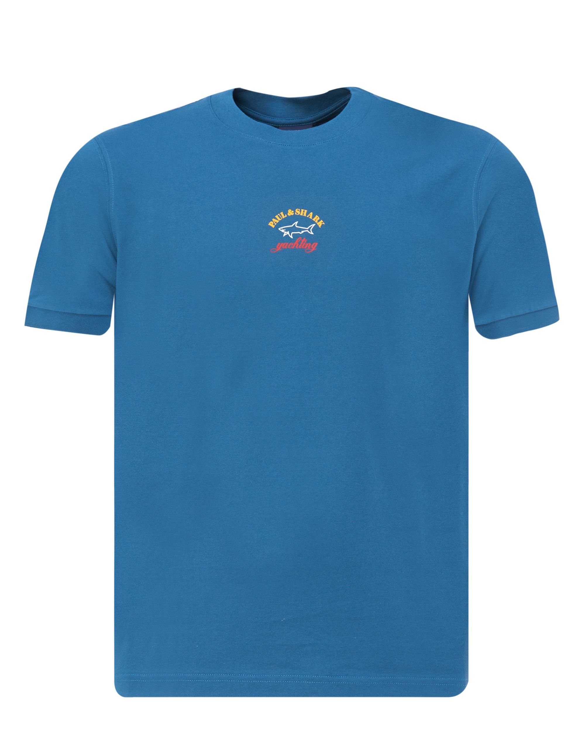 Paul & Shark - T-shirt KM Blauw 080398-001-L