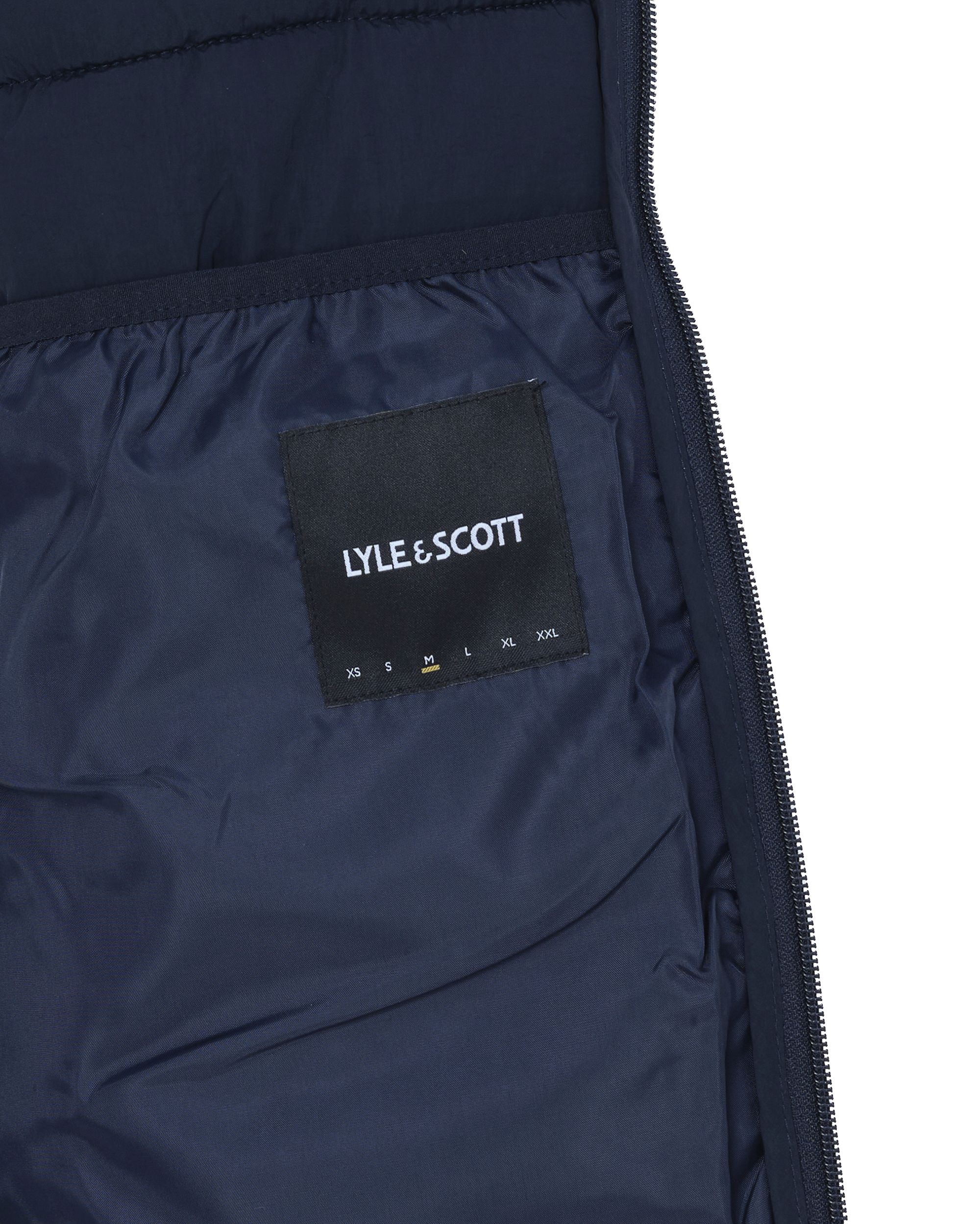 Lyle & Scott Gewatteerde jas Donker blauw 080476-001-L