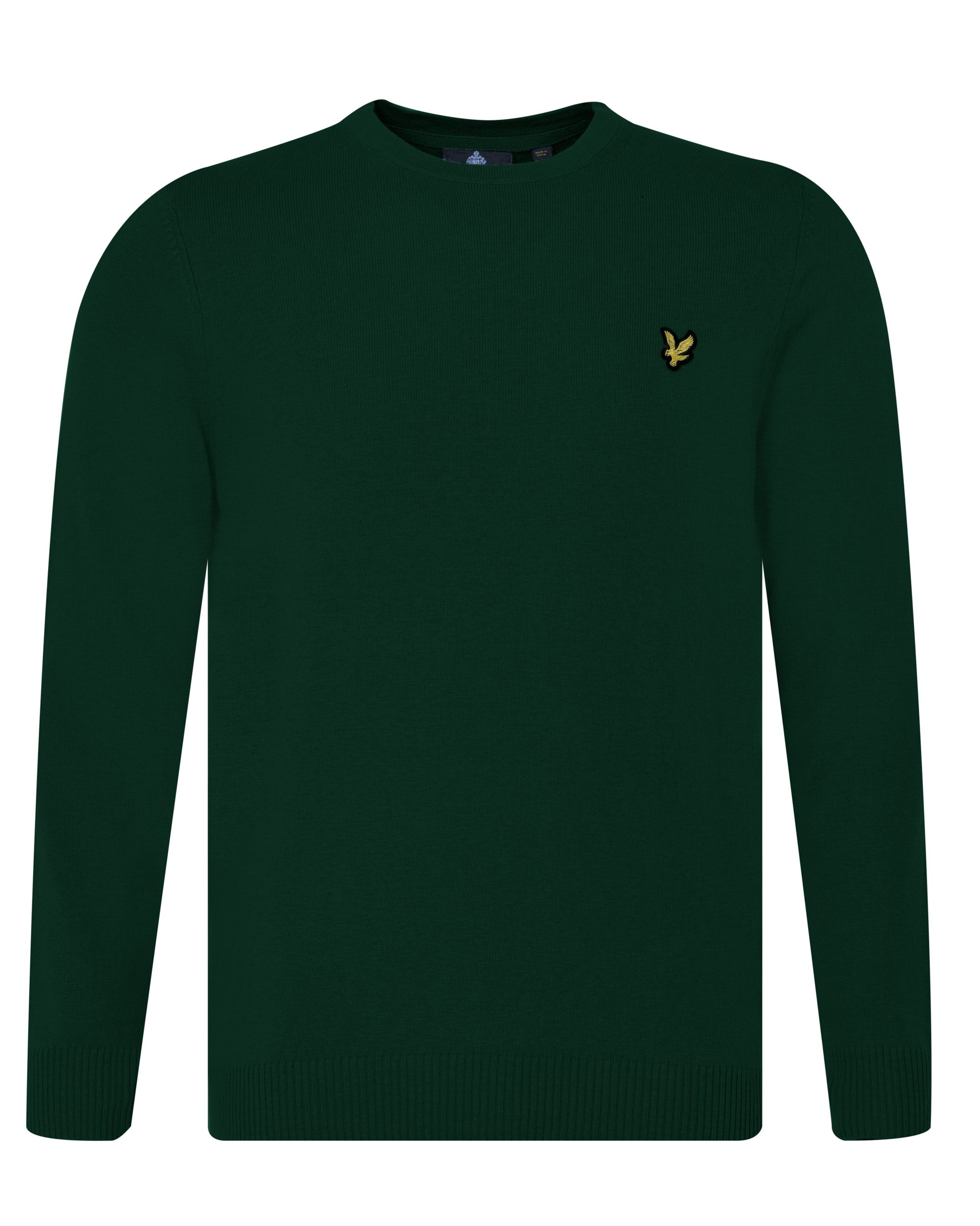 Lyle & Scott Trui ronde hals  Donker groen 080486-001-L