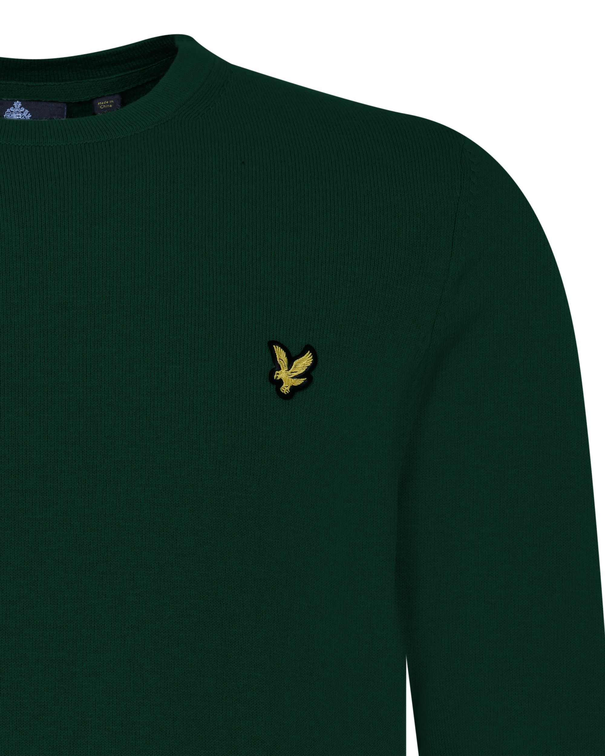 Lyle & Scott Trui ronde hals  Donker groen 080486-001-L