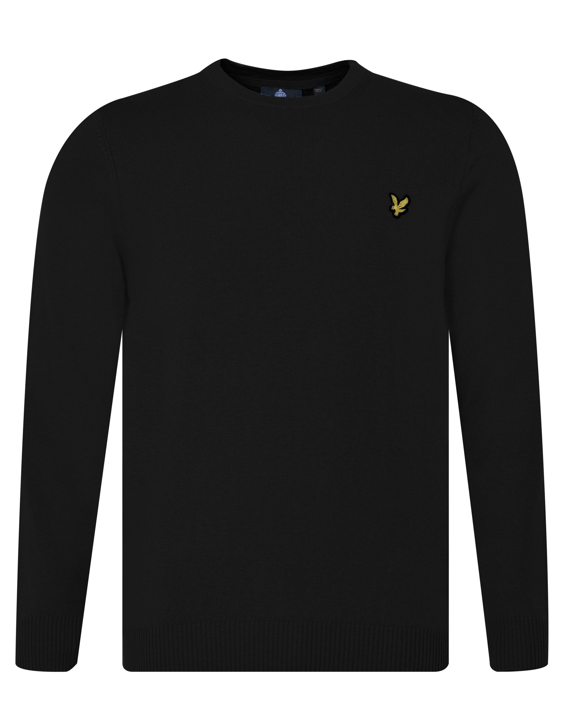 Lyle & Scott Trui ronde hals  Zwart 080488-001-L