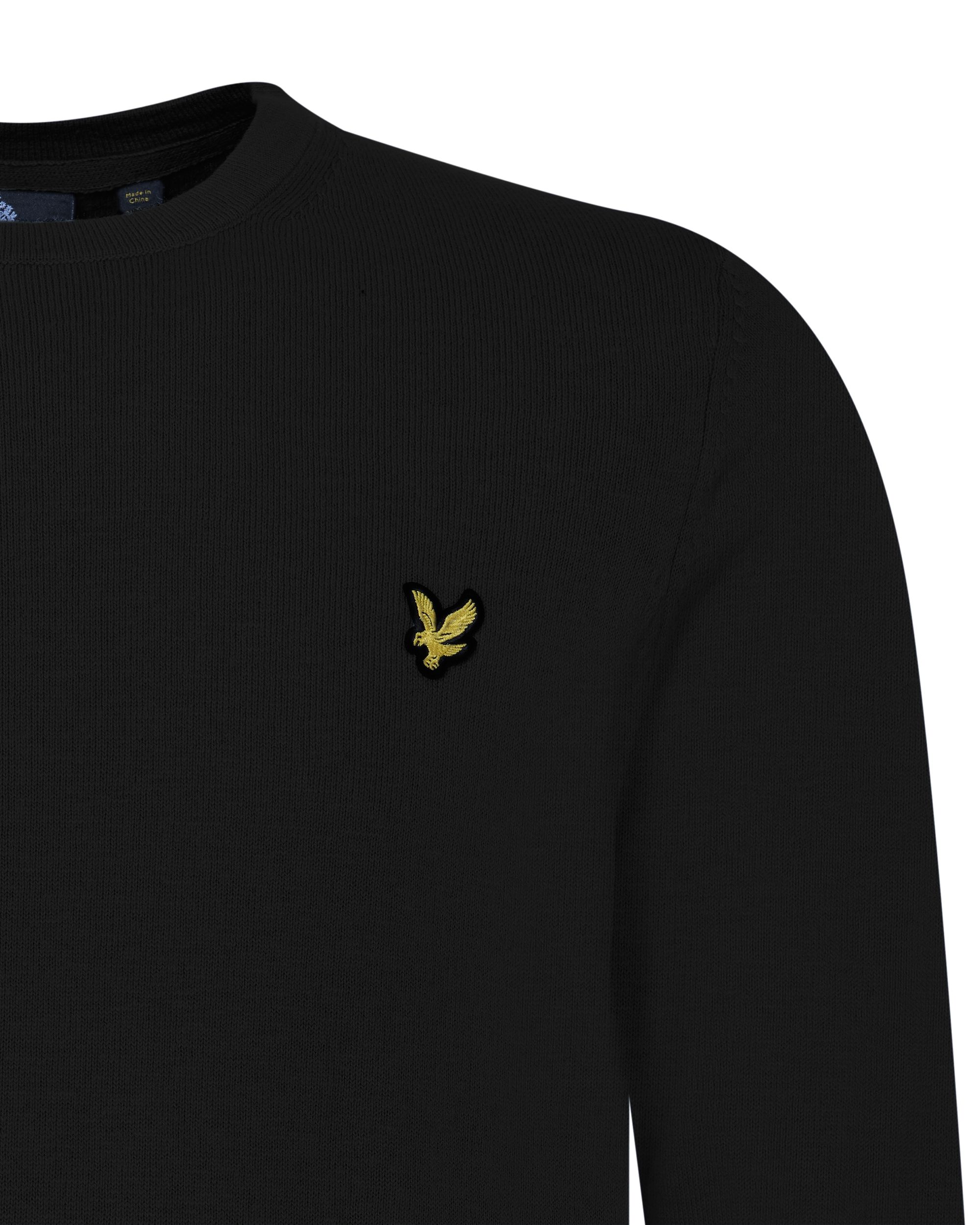 Lyle & Scott Trui ronde hals  Zwart 080488-001-L