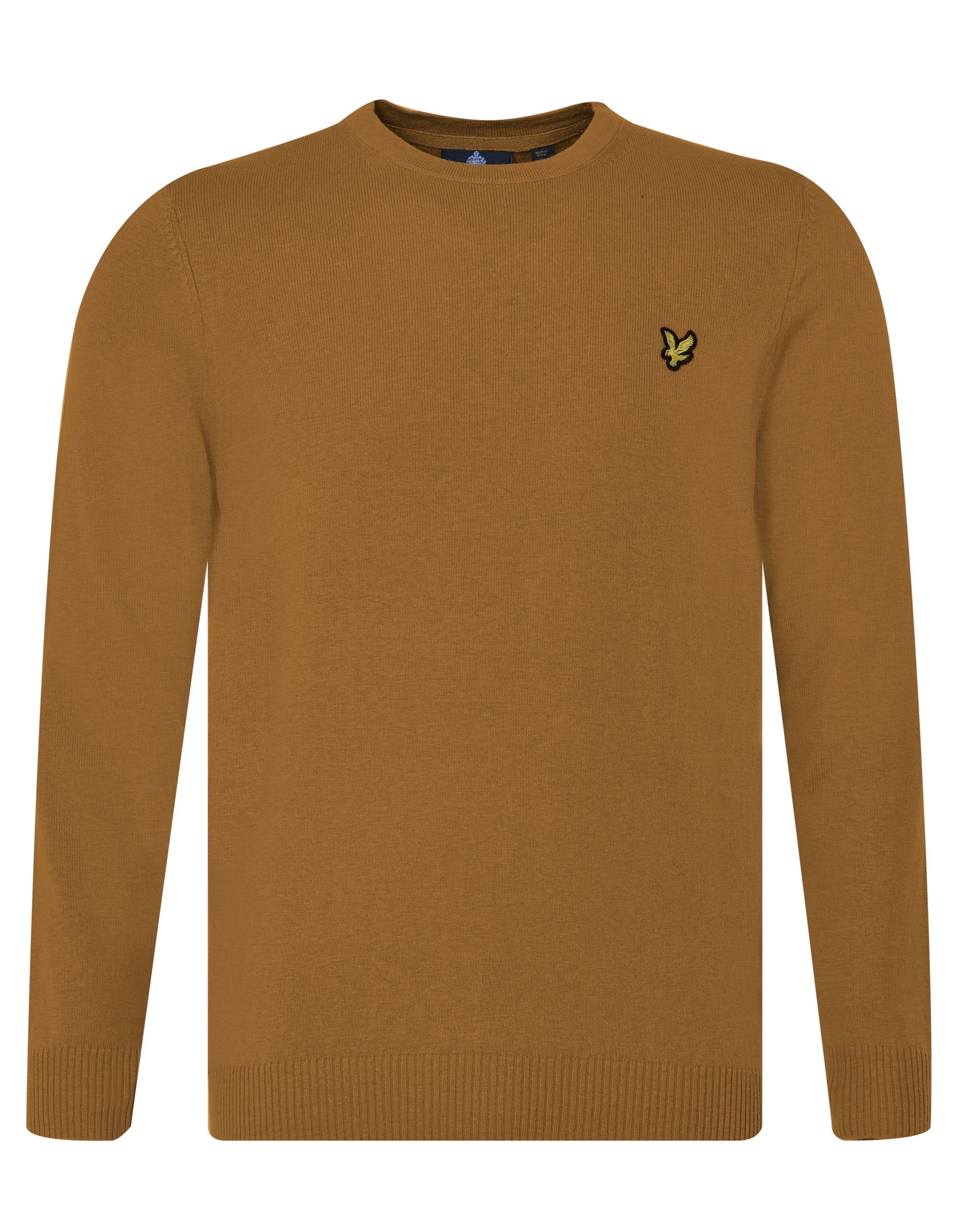 Lyle & Scott Trui ronde hals  Geel 080492-001-L