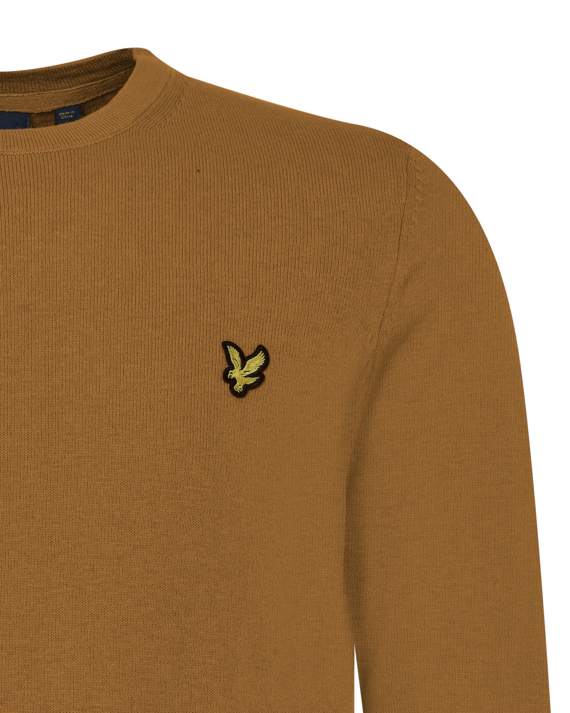 Lyle & Scott Trui ronde hals  Geel 080492-001-L