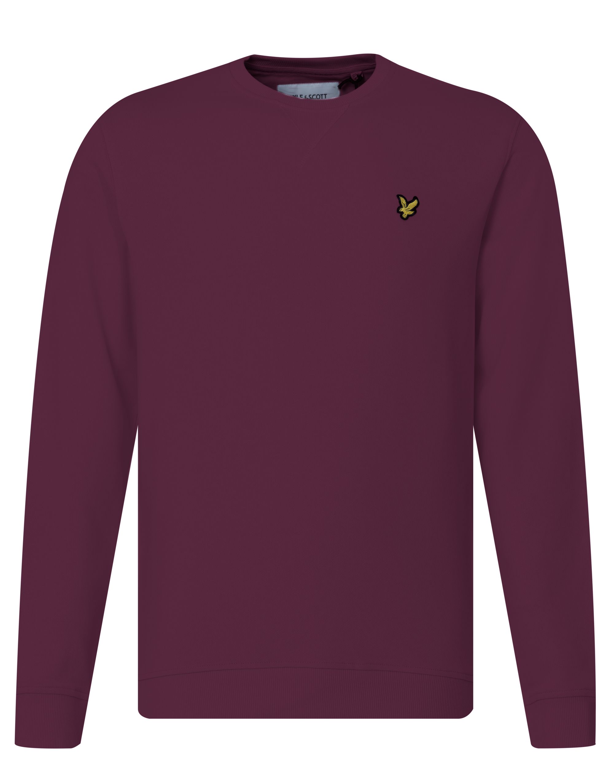 Lyle & Scott Sweater Donkerpaars uni 080506-001-L