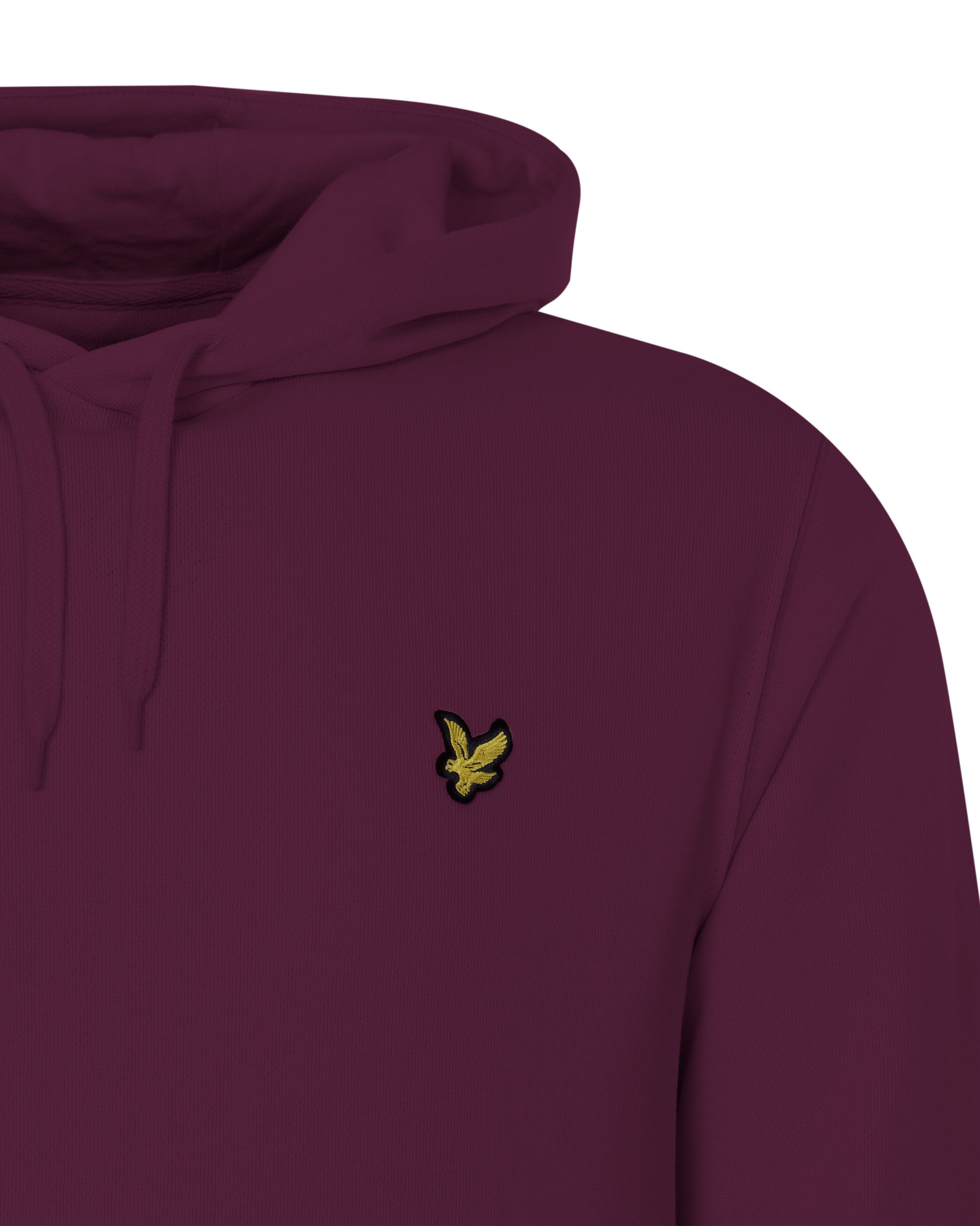 Lyle & Scott Hoodie Donkerpaars uni 080520-001-L