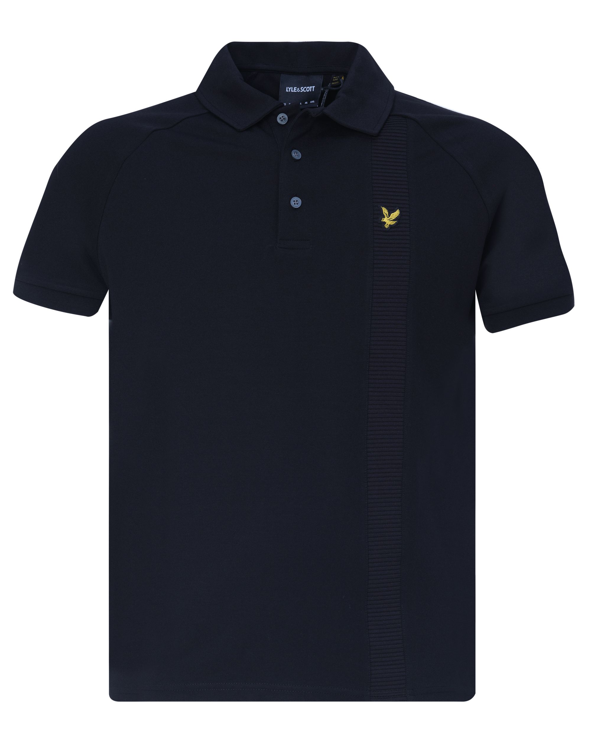 Lyle & Scott Polo KM Zwart 080532-001-L