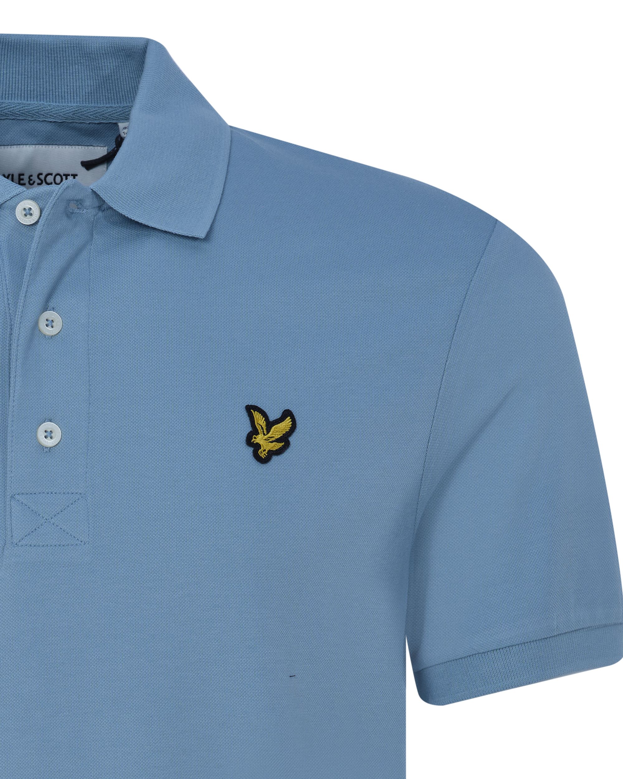 Lyle & Scott Polo KM Blauw 080535-001-L