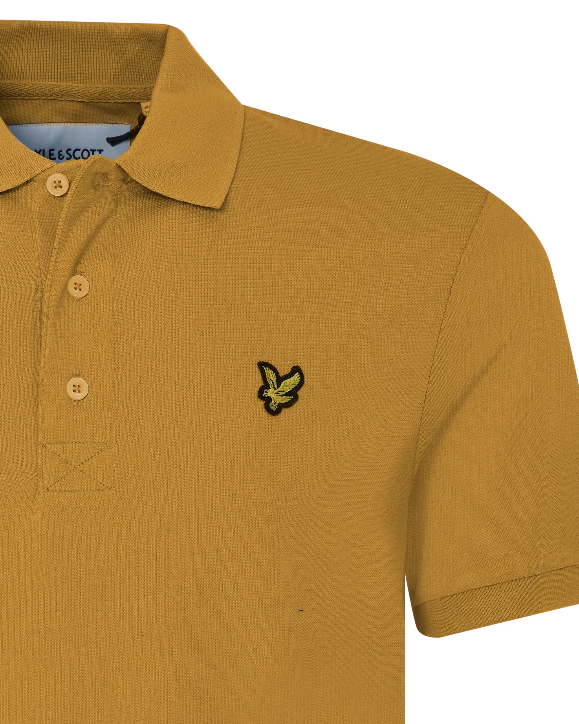 Lyle & Scott Polo KM Geel 080537-001-L