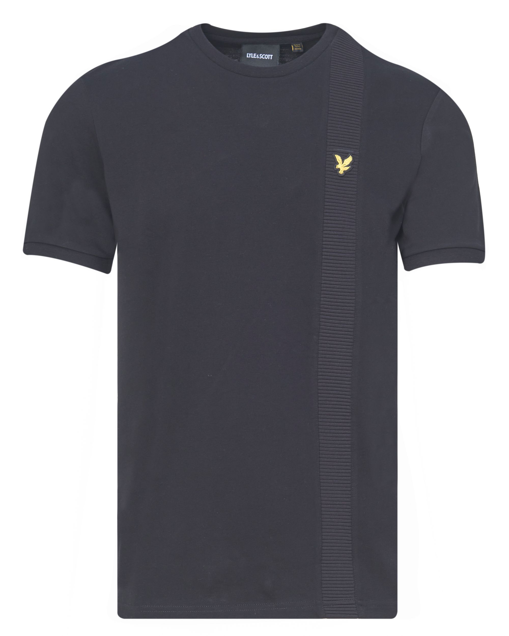 Lyle & Scott T-shirt KM Zwart 080538-001-L