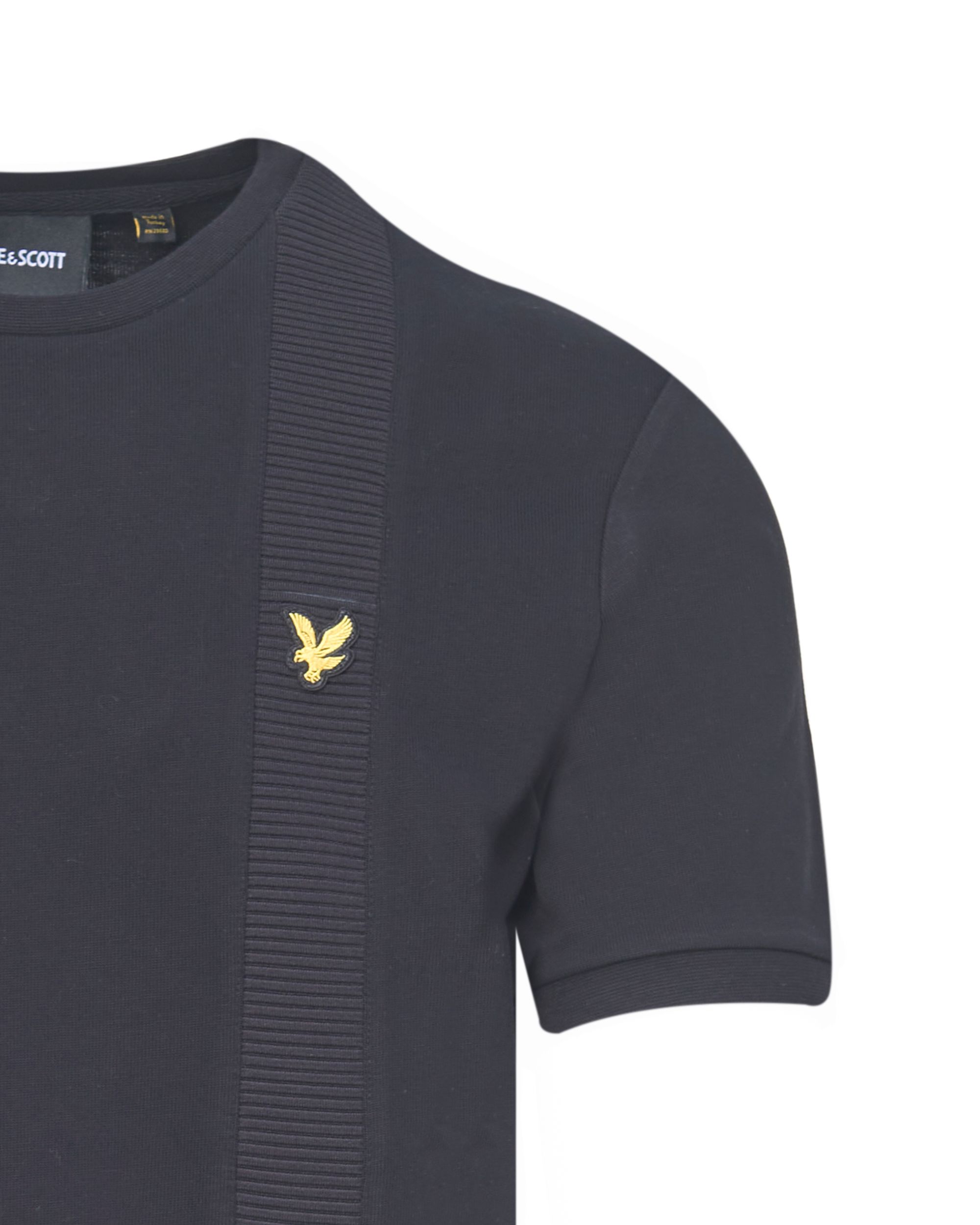 Lyle & Scott T-shirt KM Zwart 080538-001-L