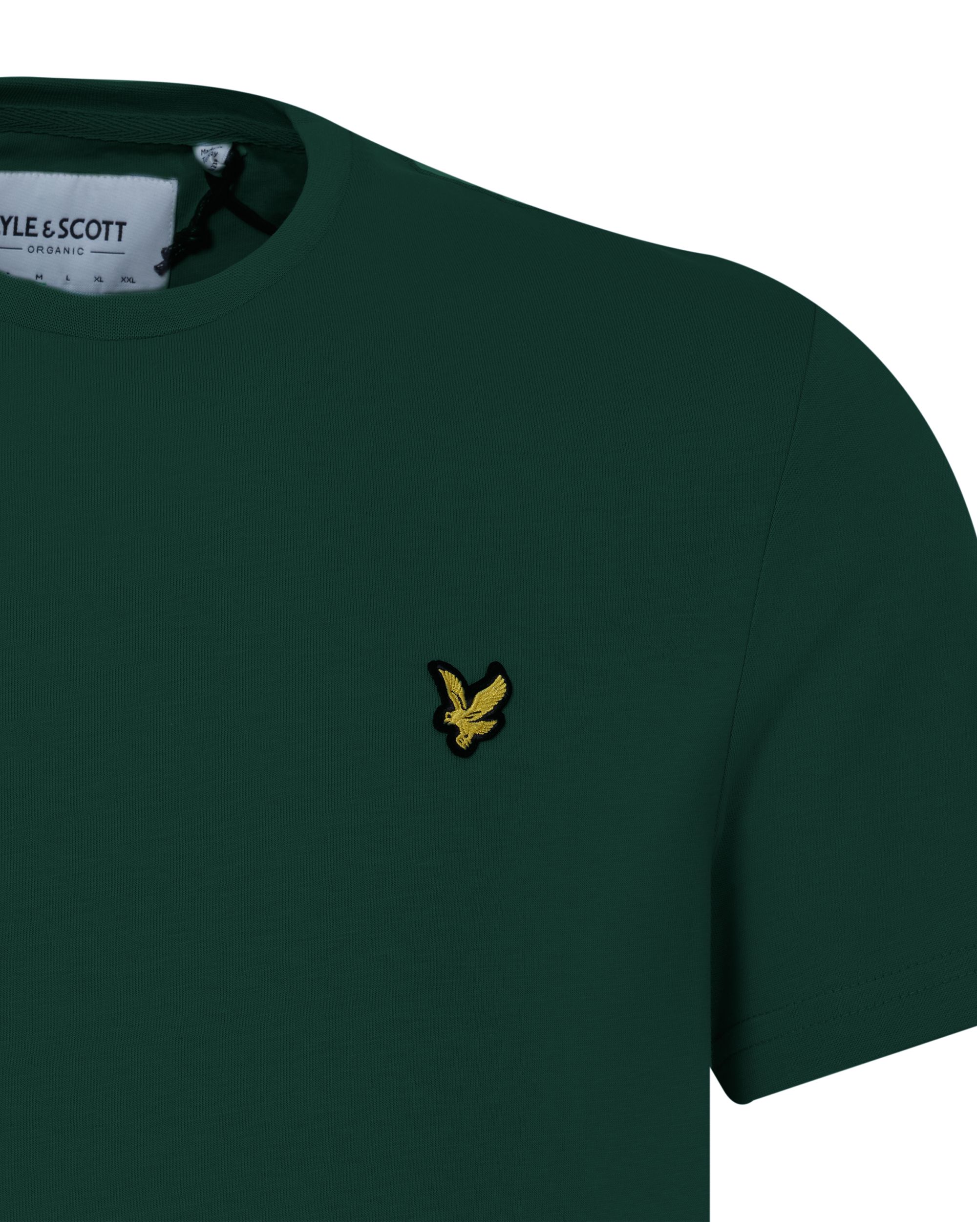 Lyle & Scott T-shirt KM Donker groen 080539-001-L
