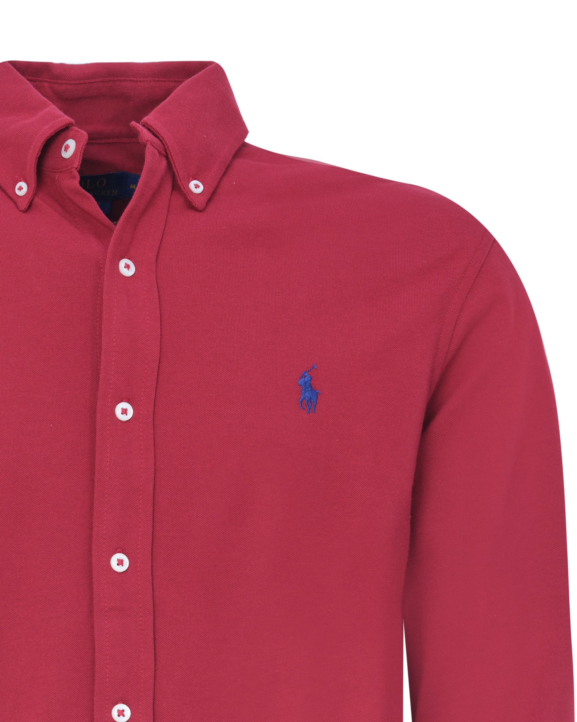 Polo Ralph Lauren Casual Overhemd LM Rood 080583-001-L