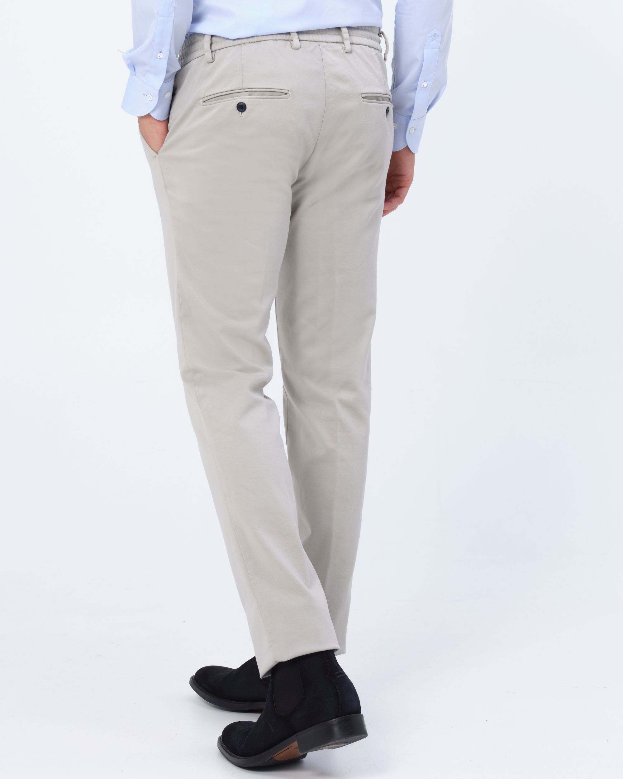 Mason's Torino Style Chino Grijs 080777-001-46