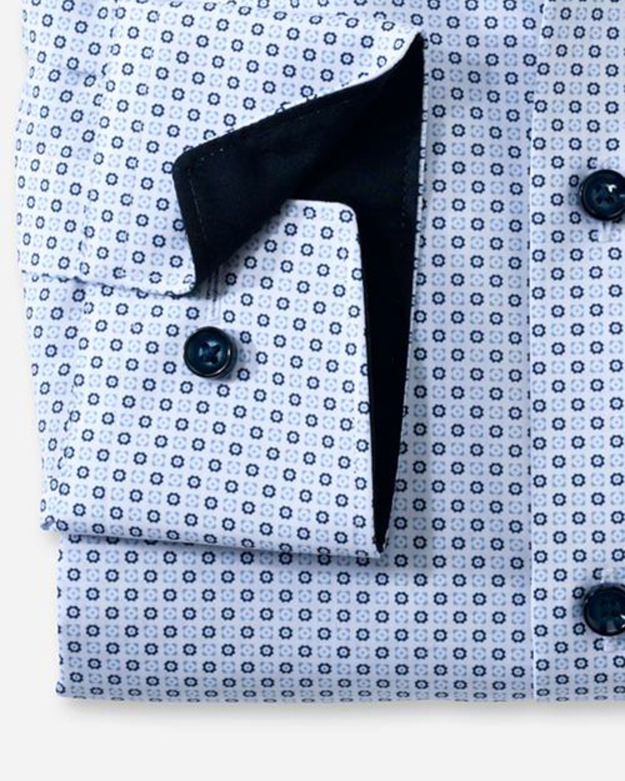 OLYMP Overhemd LM Blauw 080828-001-47