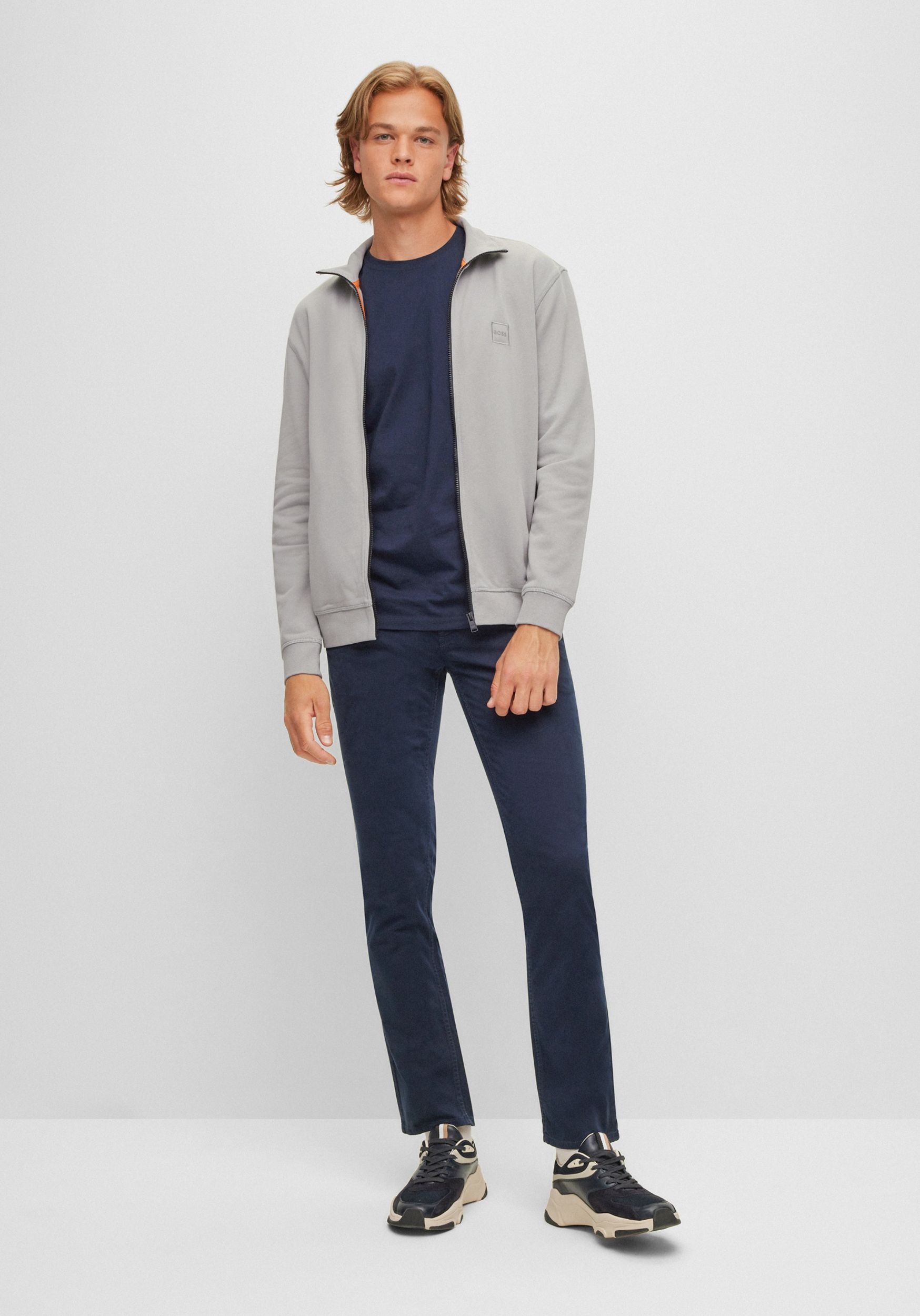 Hugo Boss Casual Zestart Vest Grijs 080830-001-L