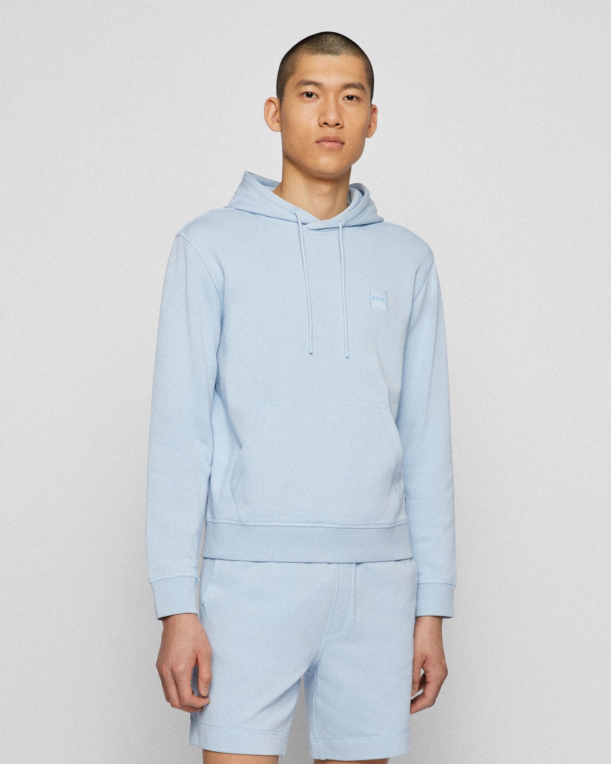 Hugo Boss Casual Wetalk Hoodie Blauw 080836-001-L