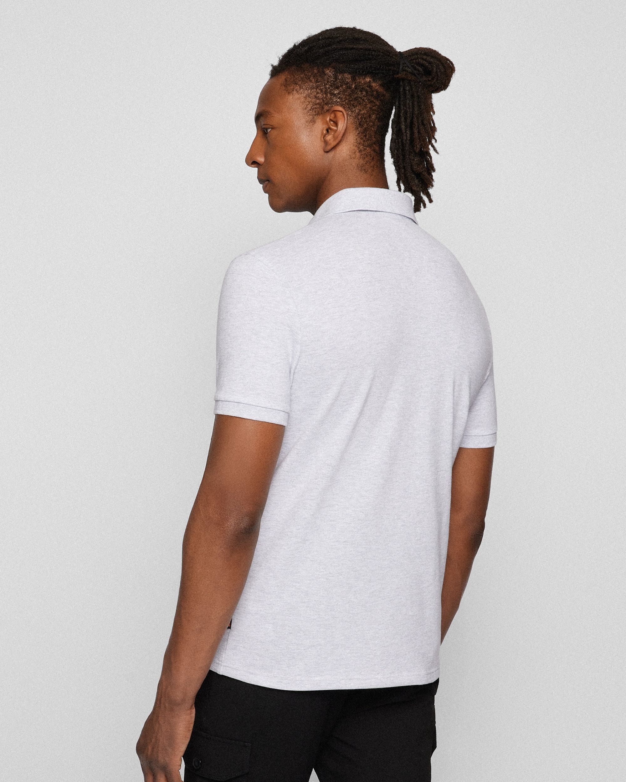 Hugo Boss Casual Passenger Polo KM Grijs 080847-001-L