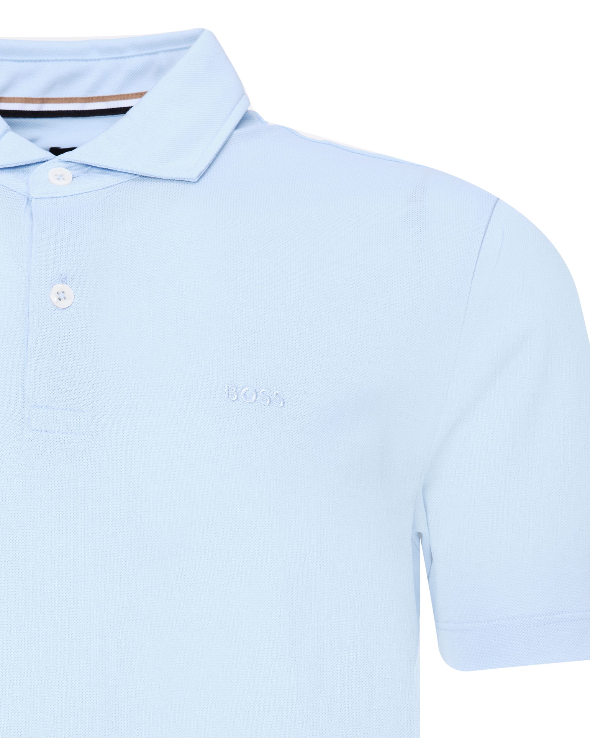 Hugo Boss Menswear Place Polo KM Licht blauw 080862-001-L