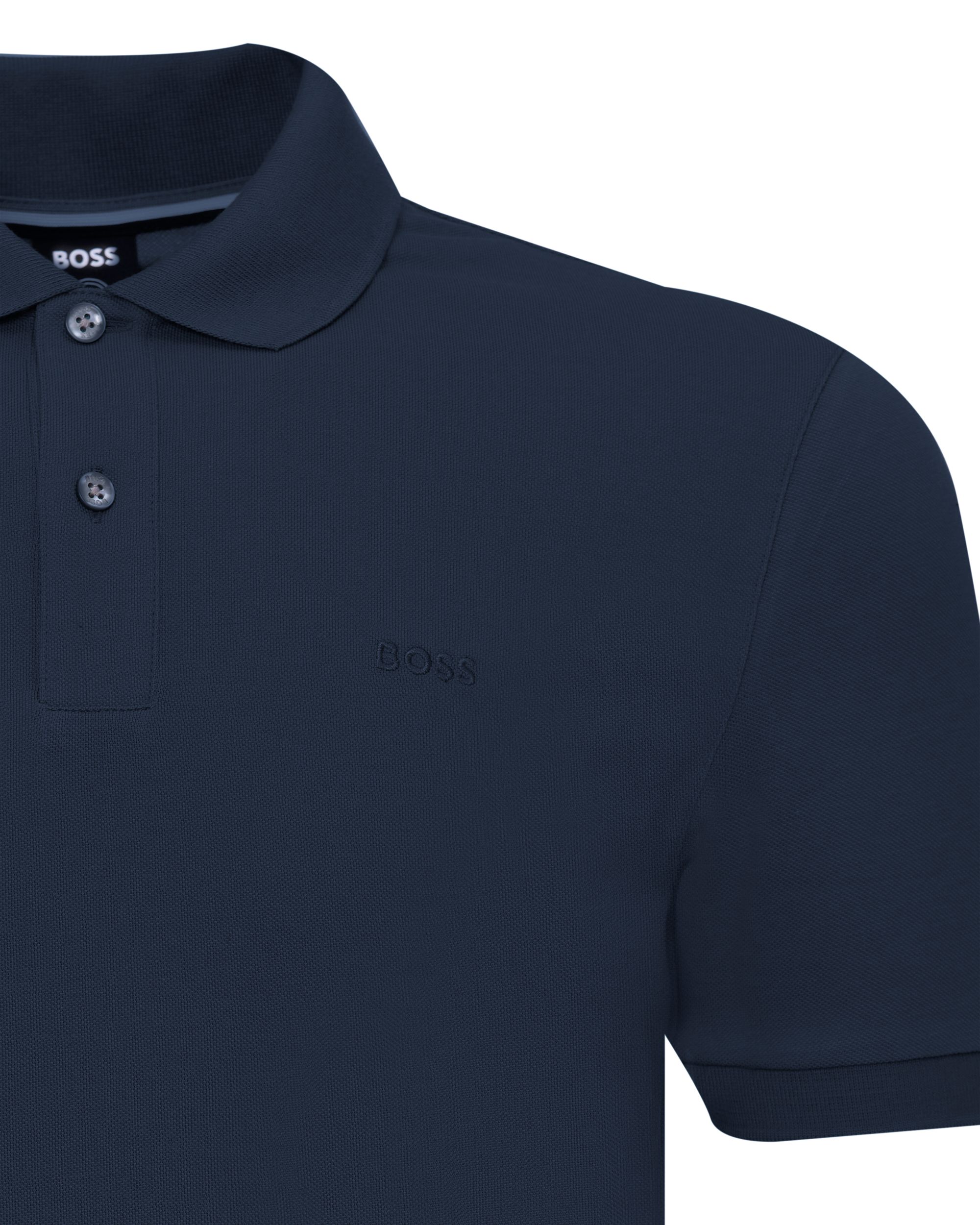 Hugo Boss Menswear Place Polo KM Donker blauw 080863-001-L