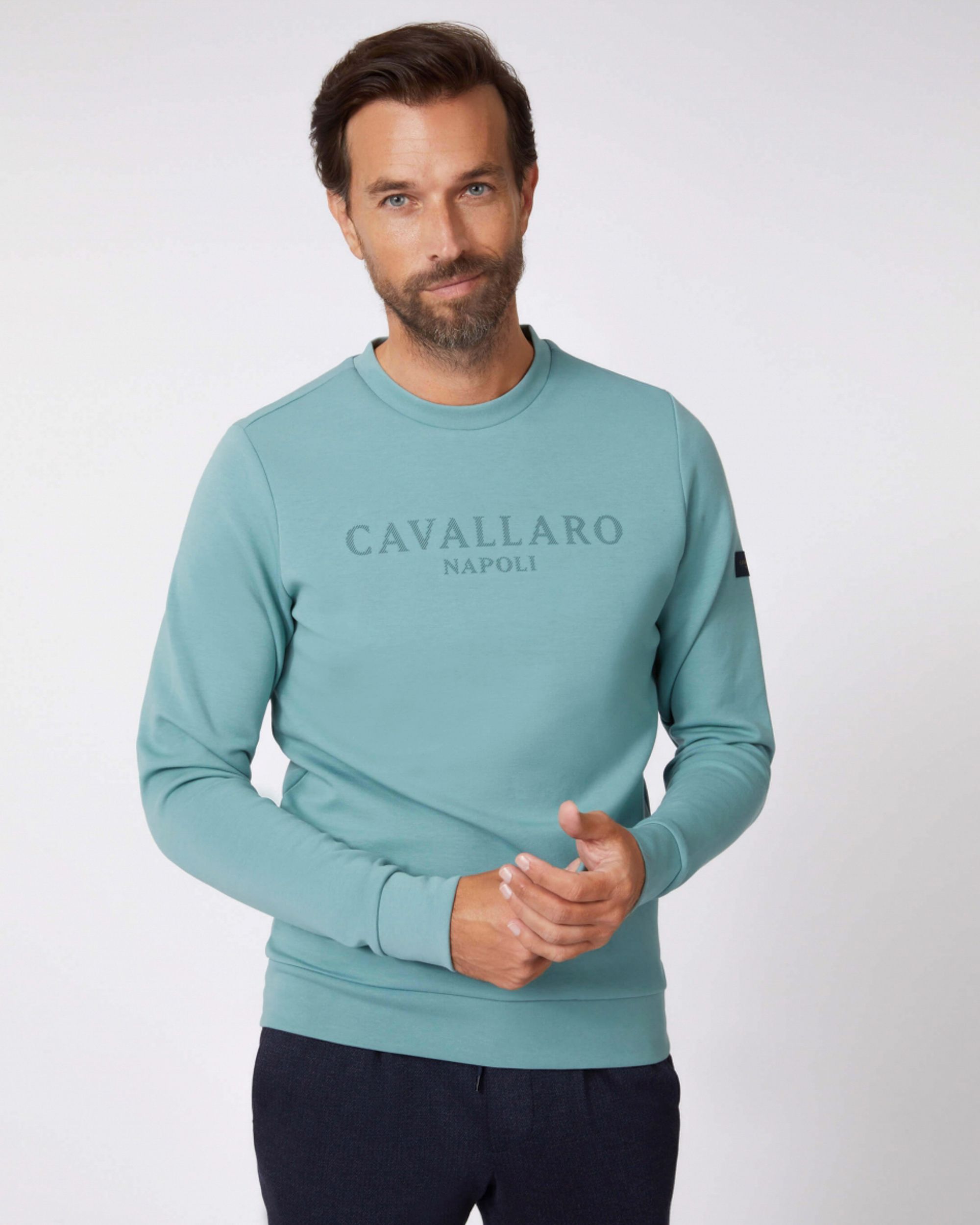 Cavallaro Sweater Blauw 080886-001-L