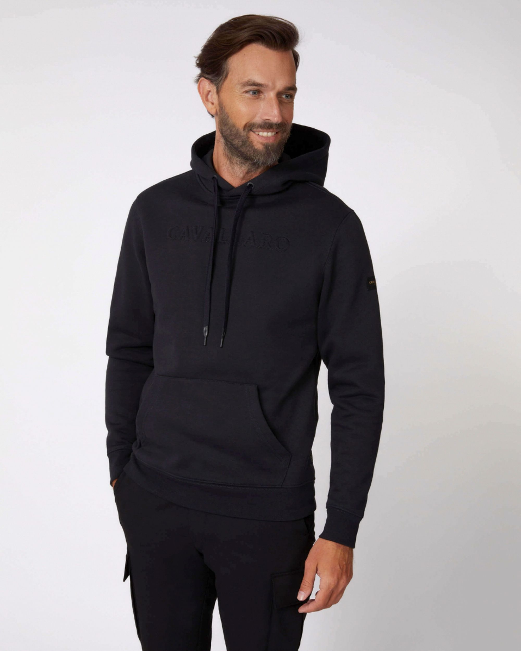 Cavallaro Hoodie Zwart 080891-001-L