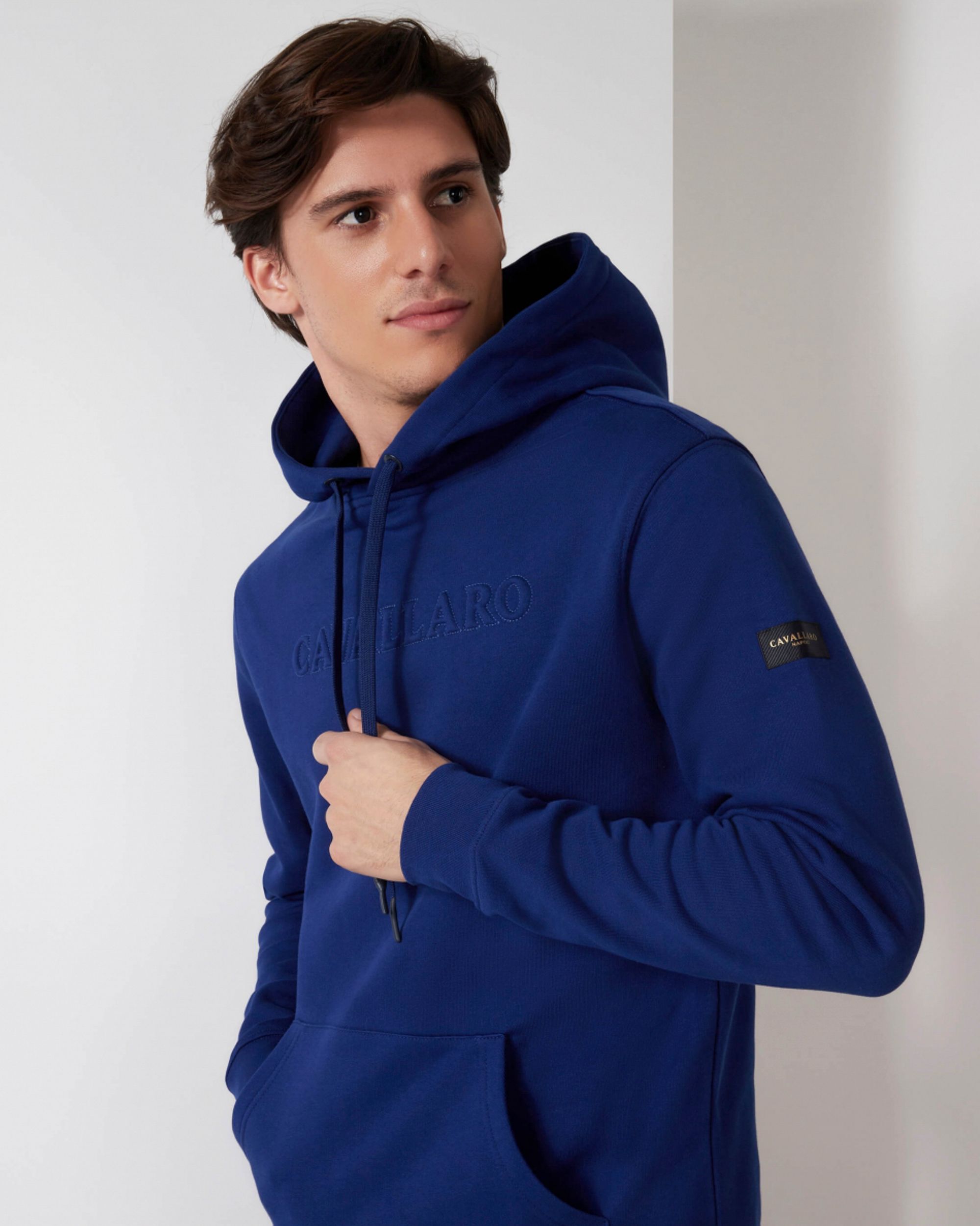 Cavallaro Hoodie Blauw 080893-001-L