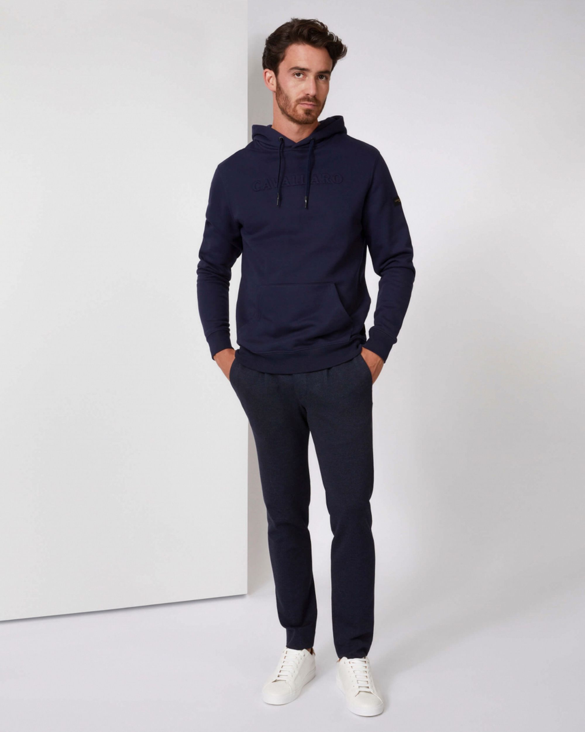 Cavallaro Hoodie Blauw 080894-001-L