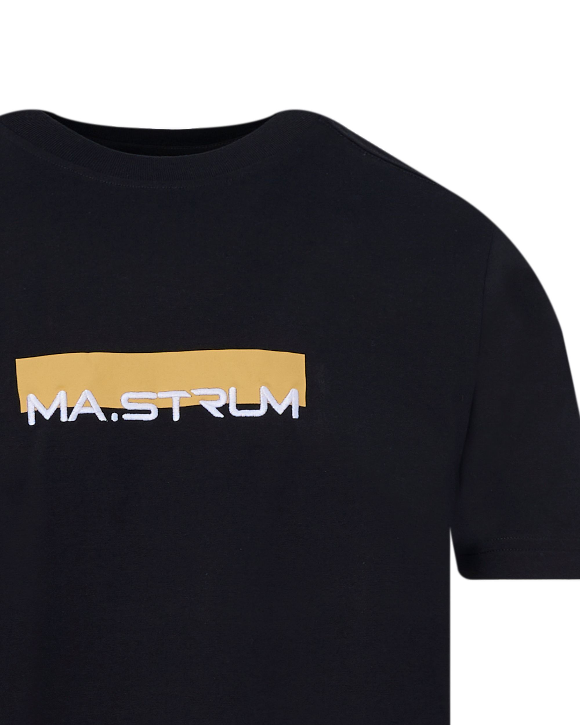 MA.STRUM T-shirt KM Zwart 081022-001-L