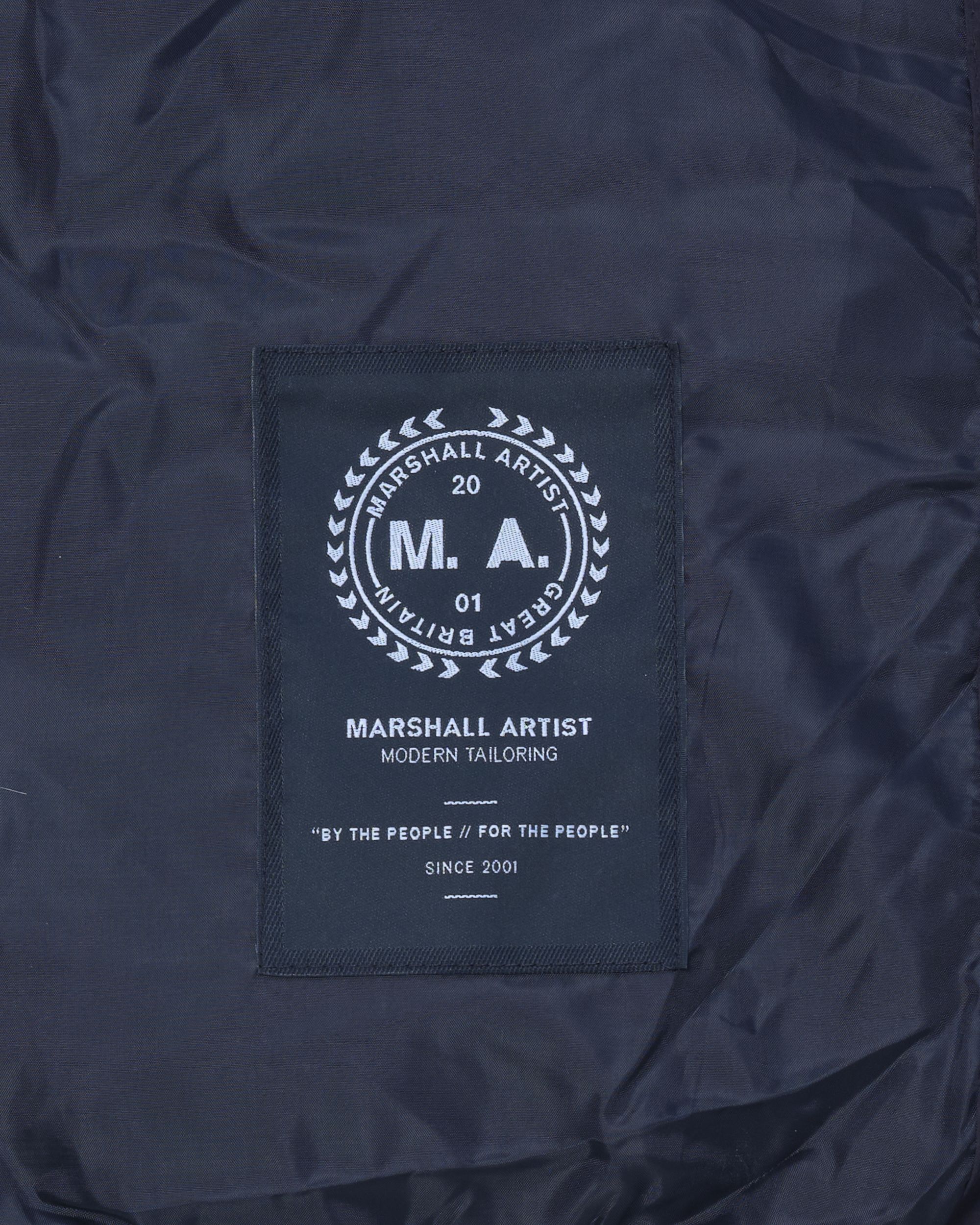 Marshall Artist Gewatteerde jas Zwart 081041-001-L