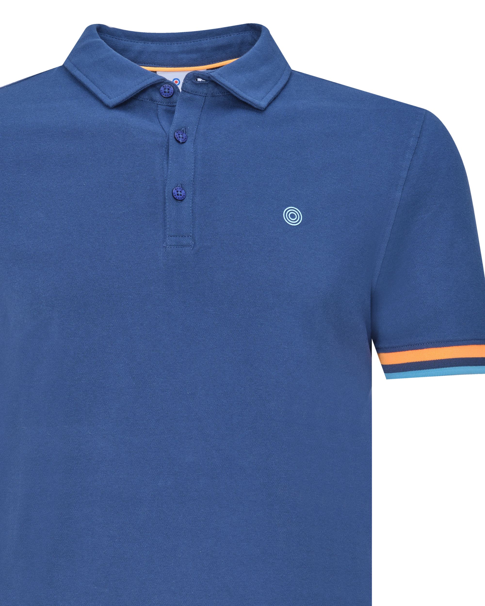Blue Industry Polo KM Blauw 081061-001-L