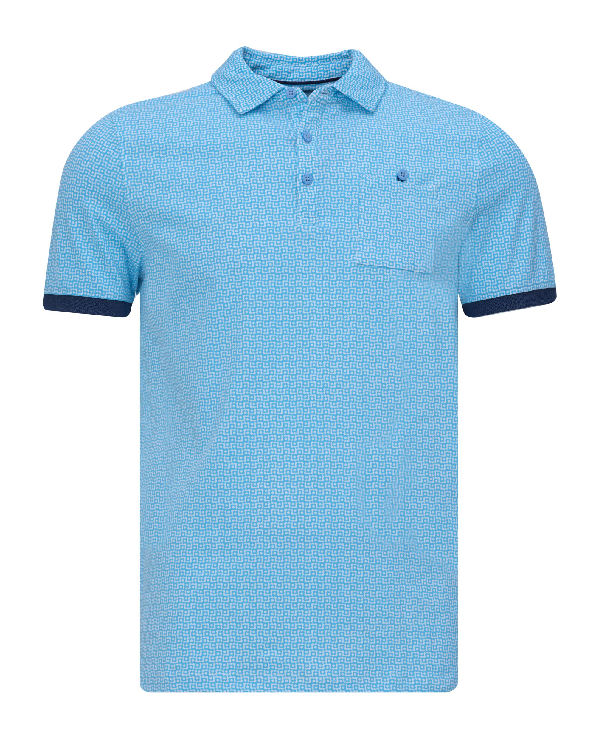 Blue Industry Polo KM Blauw 081062-001-L