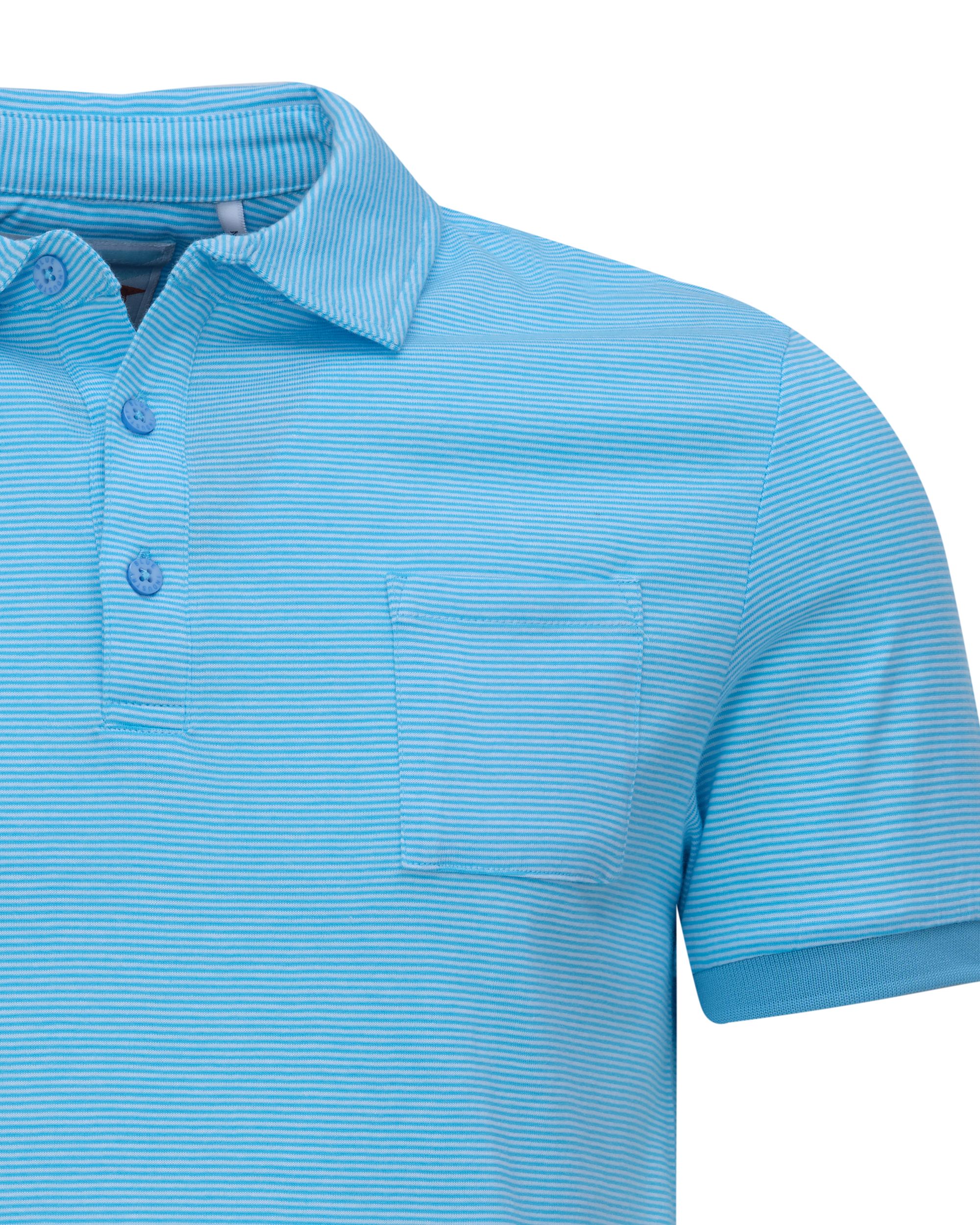 Blue Industry Polo KM Blauw 081064-001-L