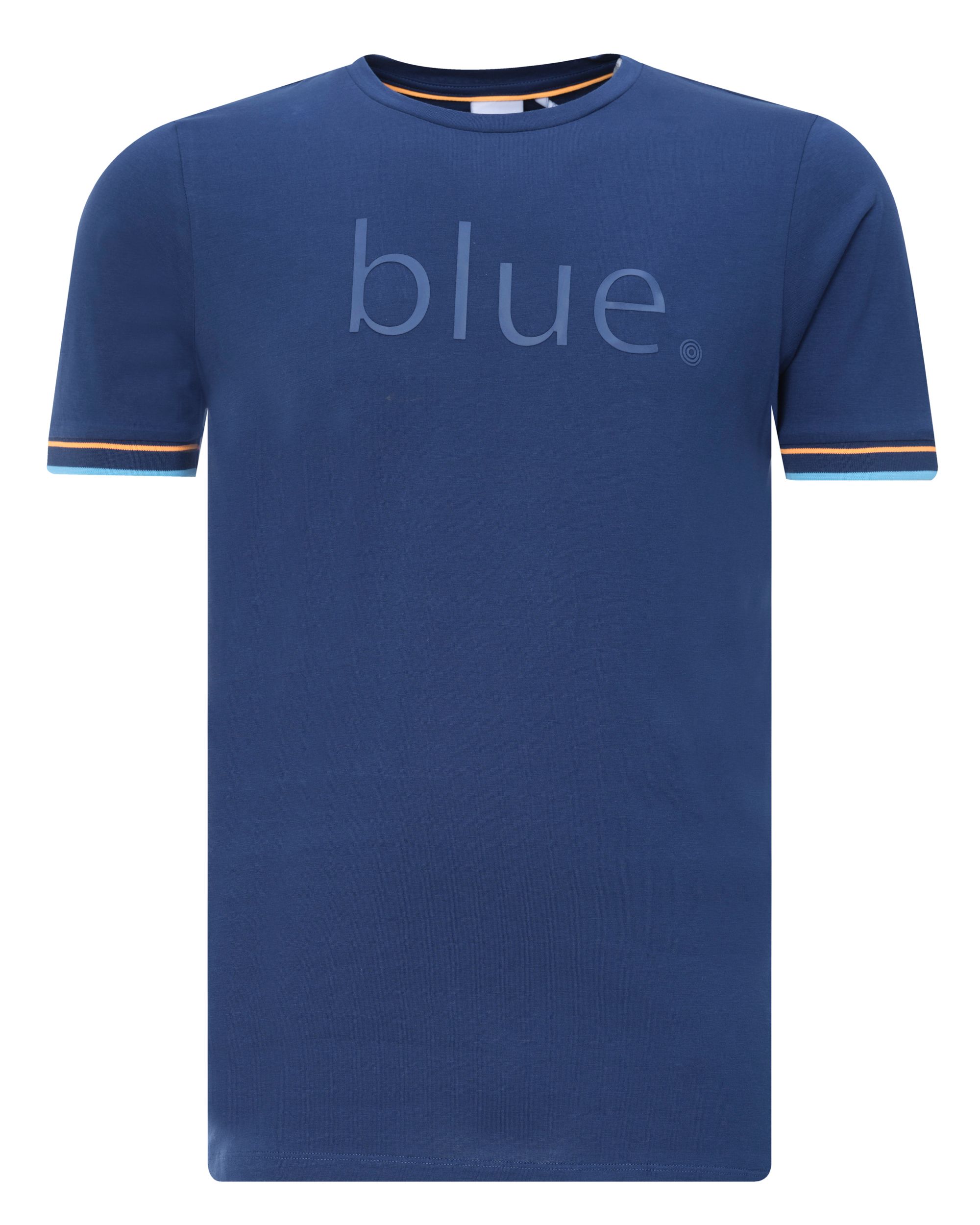 Blue Industry T-shirt KM Blauw 081067-001-L