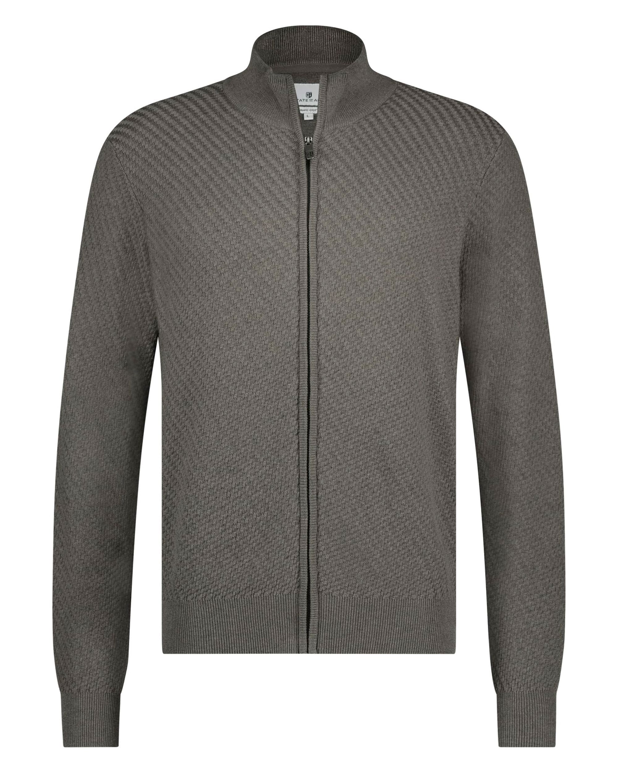 State of Art Trui Vest Licht bruin 081073-001-4XL