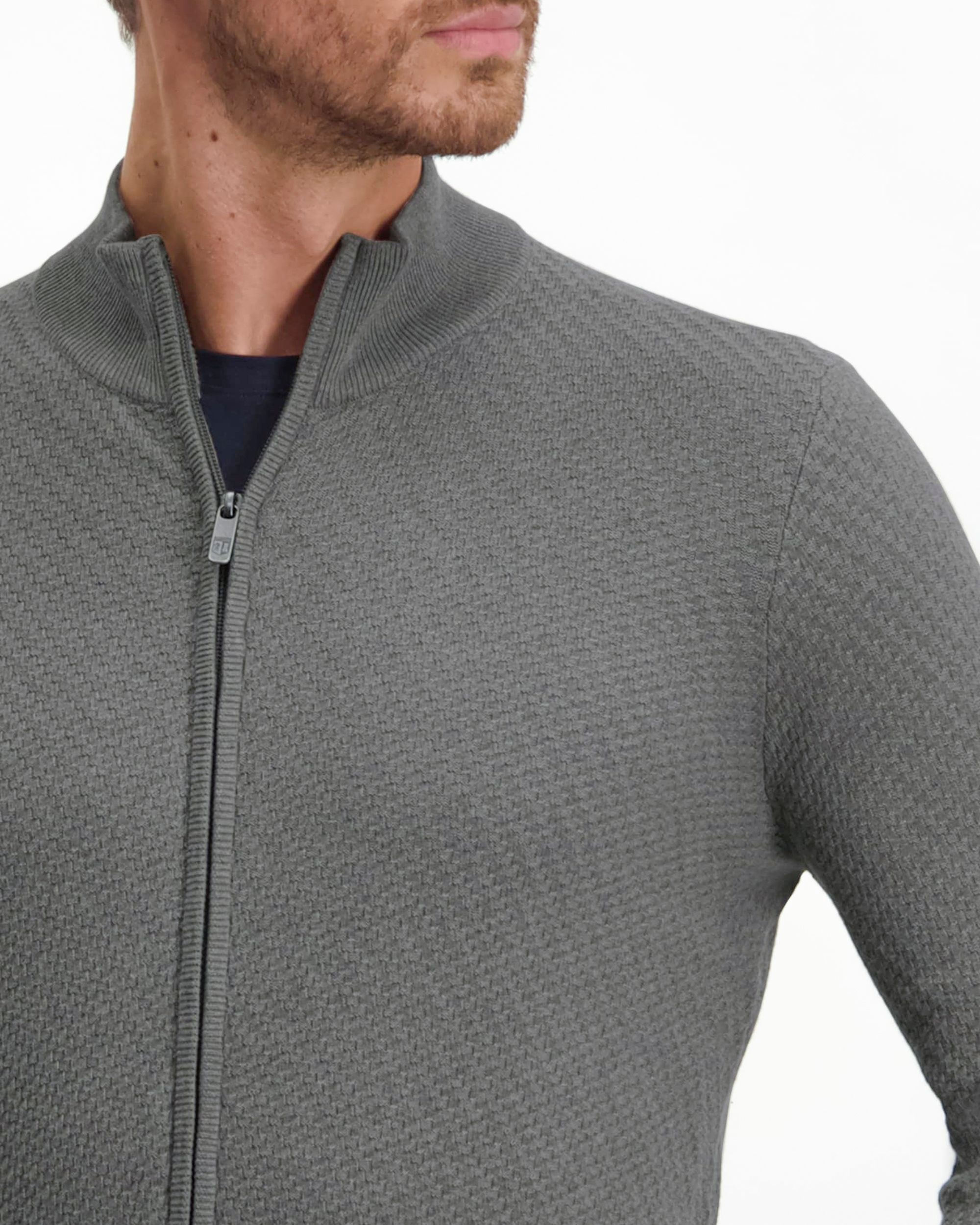 State of Art Trui Vest Licht bruin 081073-001-4XL